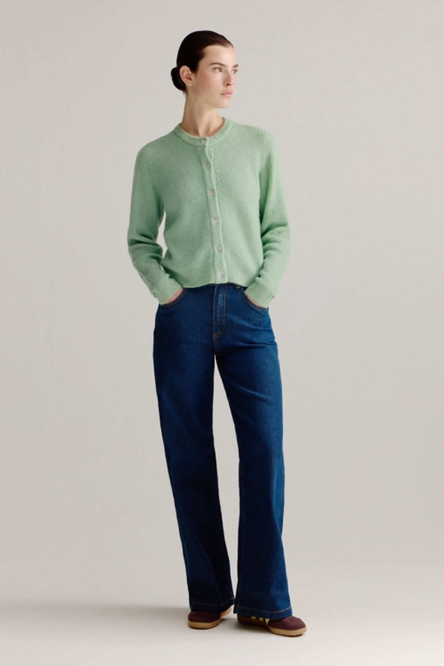 LAURINE CARDIGAN MINT 1