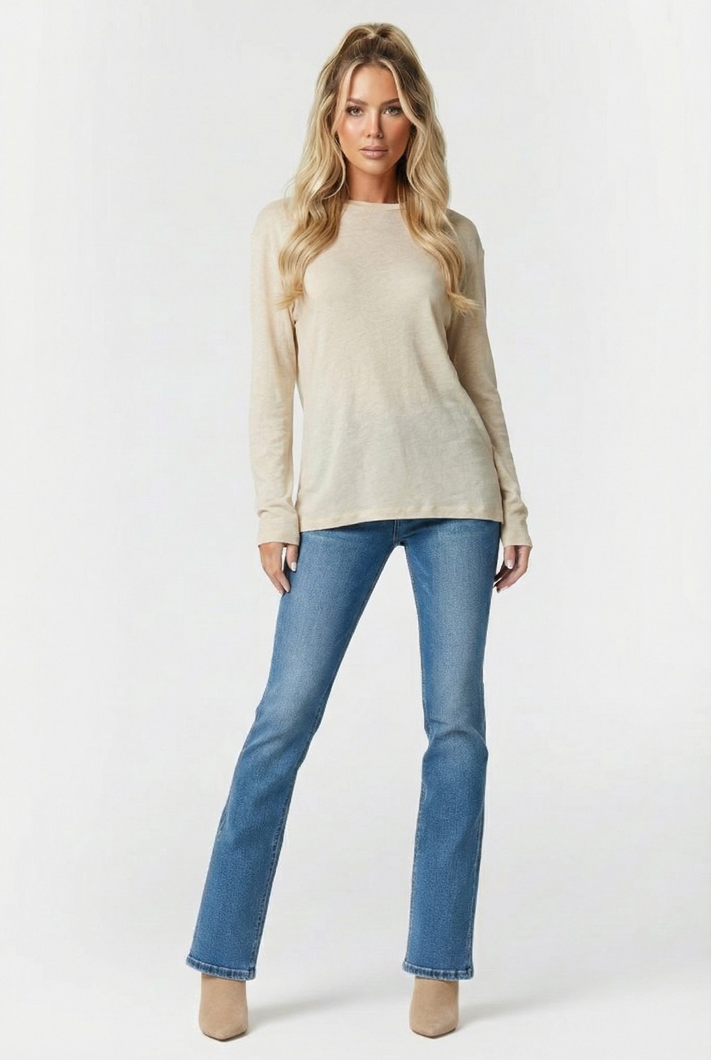 RERIKA T-SHIRT WHITE/PEARL GREY 1