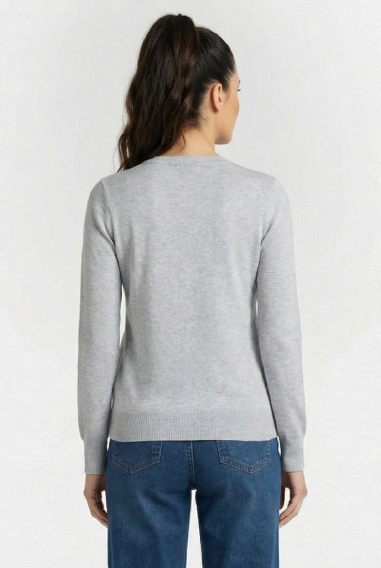 S.OLIVER CARDIGAN LIGHT GREY 2