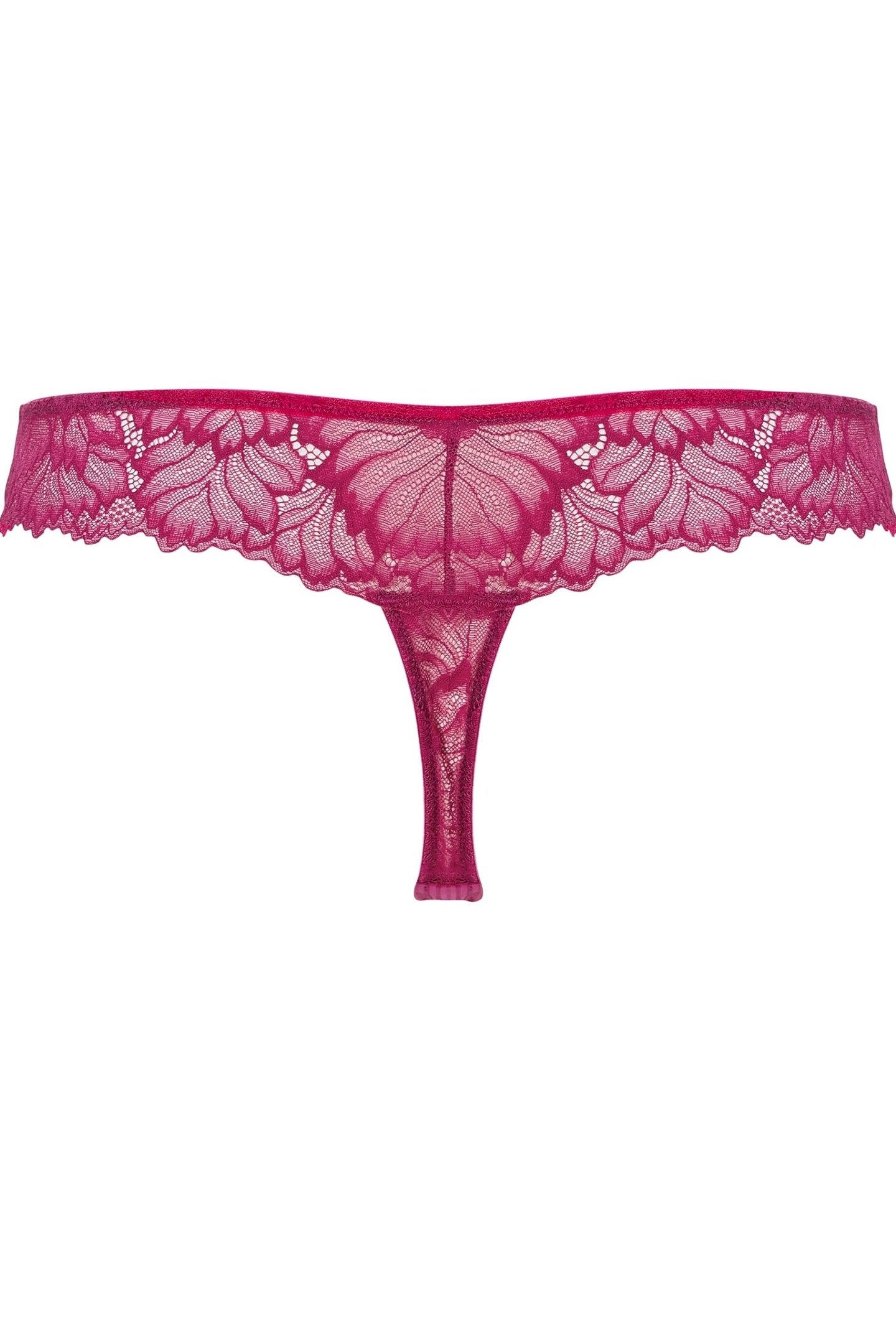 THONG STRIPE LACE SWEET CHERRY 2