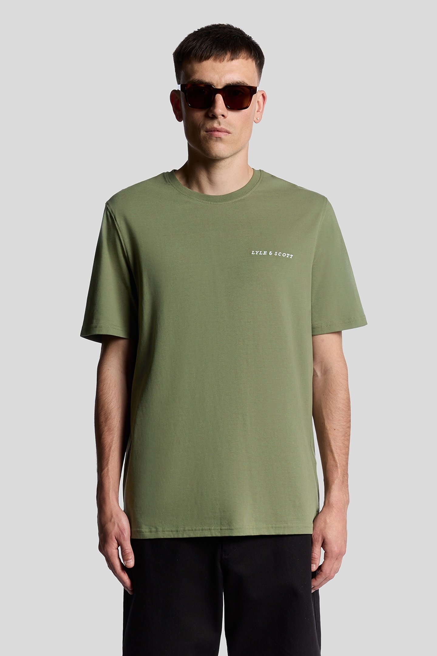 SCRIPT T-SHIRT FATIGUE OLIVE 2