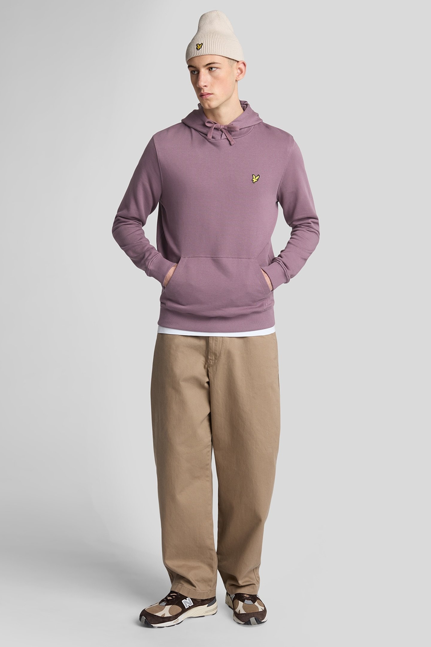 PULLOVER HOODIE HIGHLAND MAUVE 2