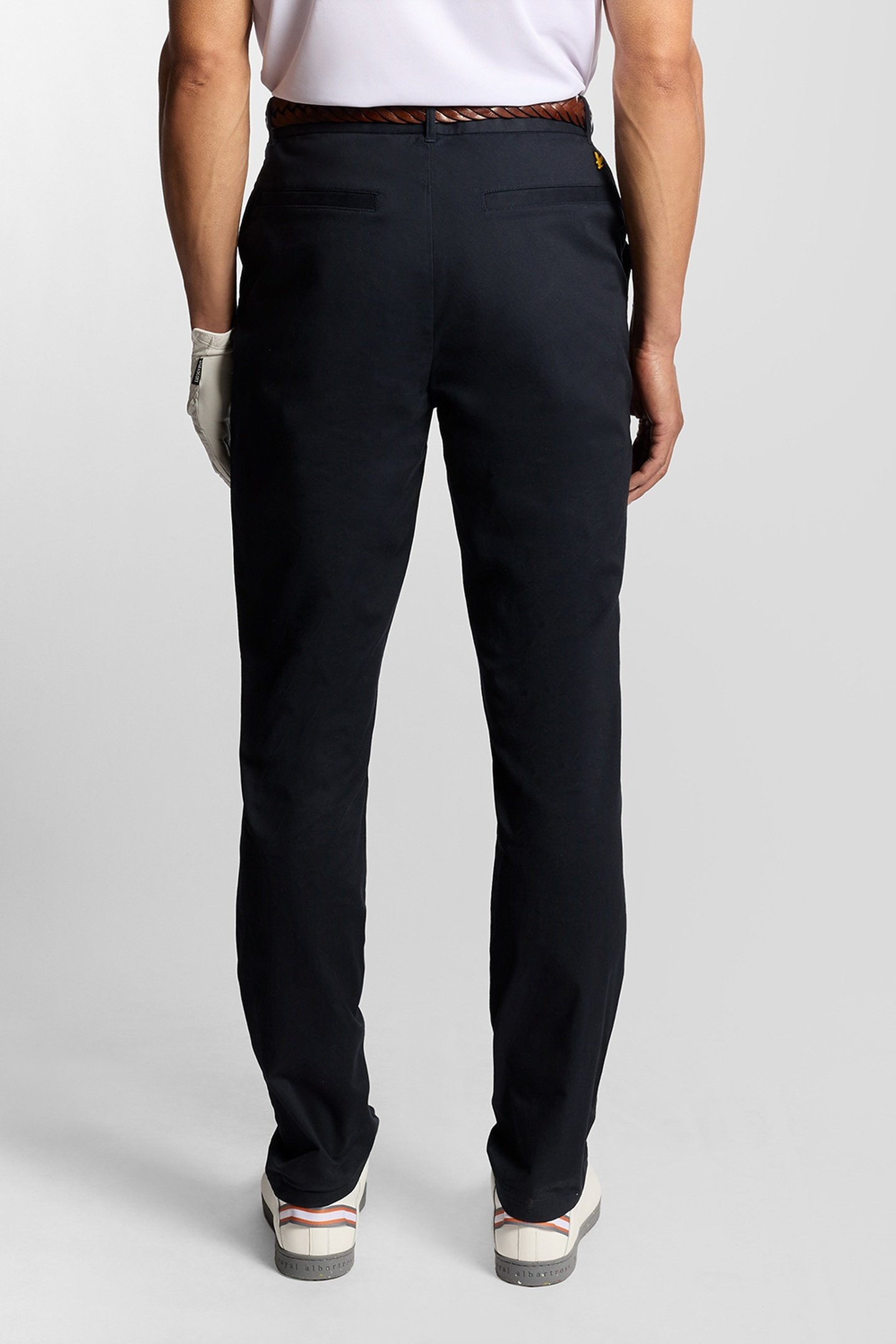 COURSE STRETCH CHINO TROUSERS DARK NAVY 2