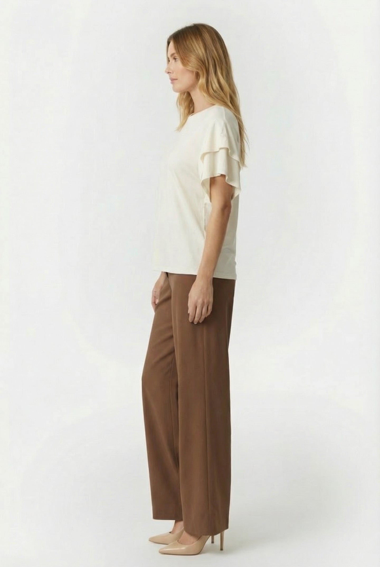 FREDINE T-SHIRT PEARLY WHITE 3