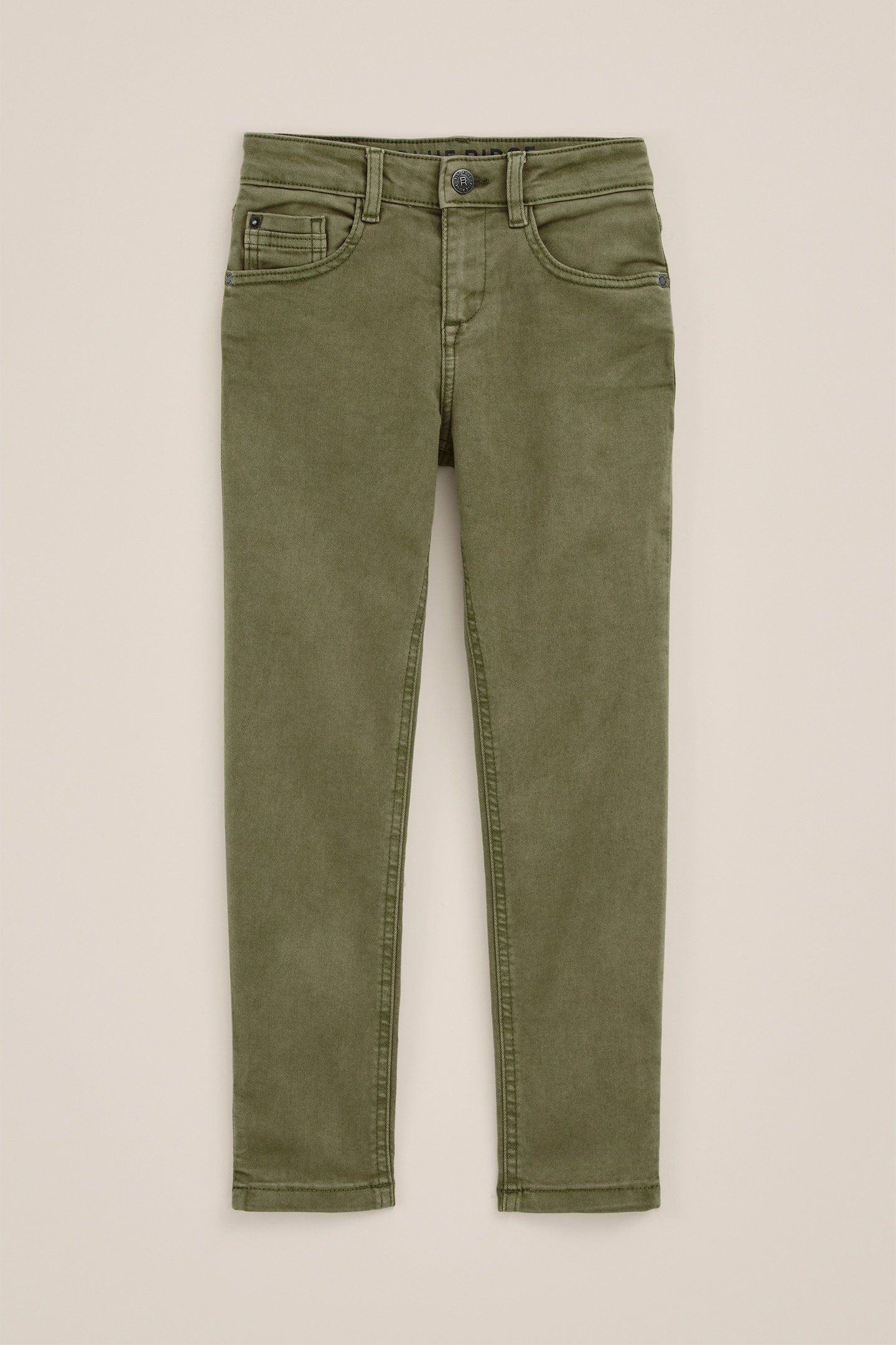 5-POCKET MID WAIST ARMY GREEN 3