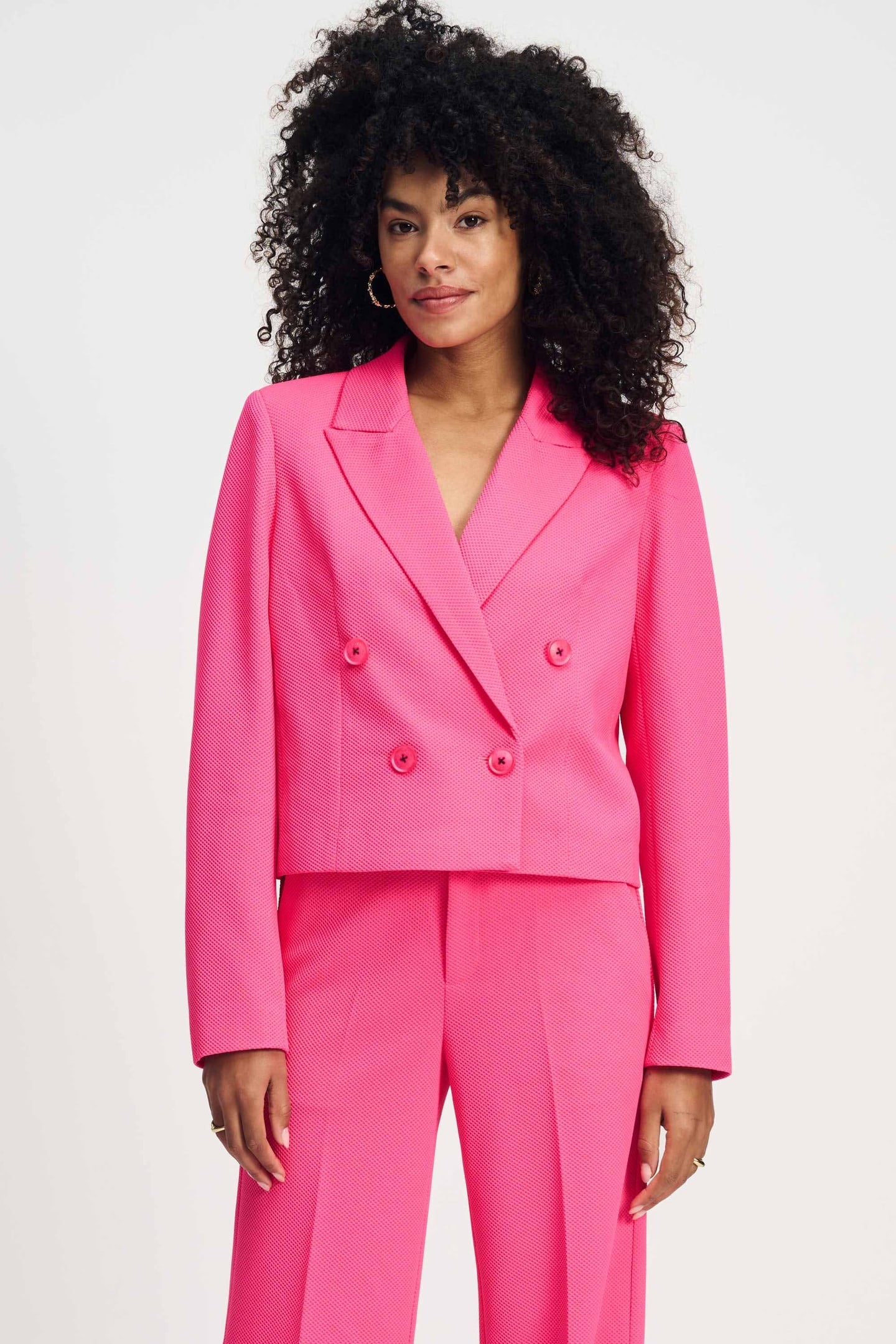 BLAZER SHORT VIBRANT PINK 4