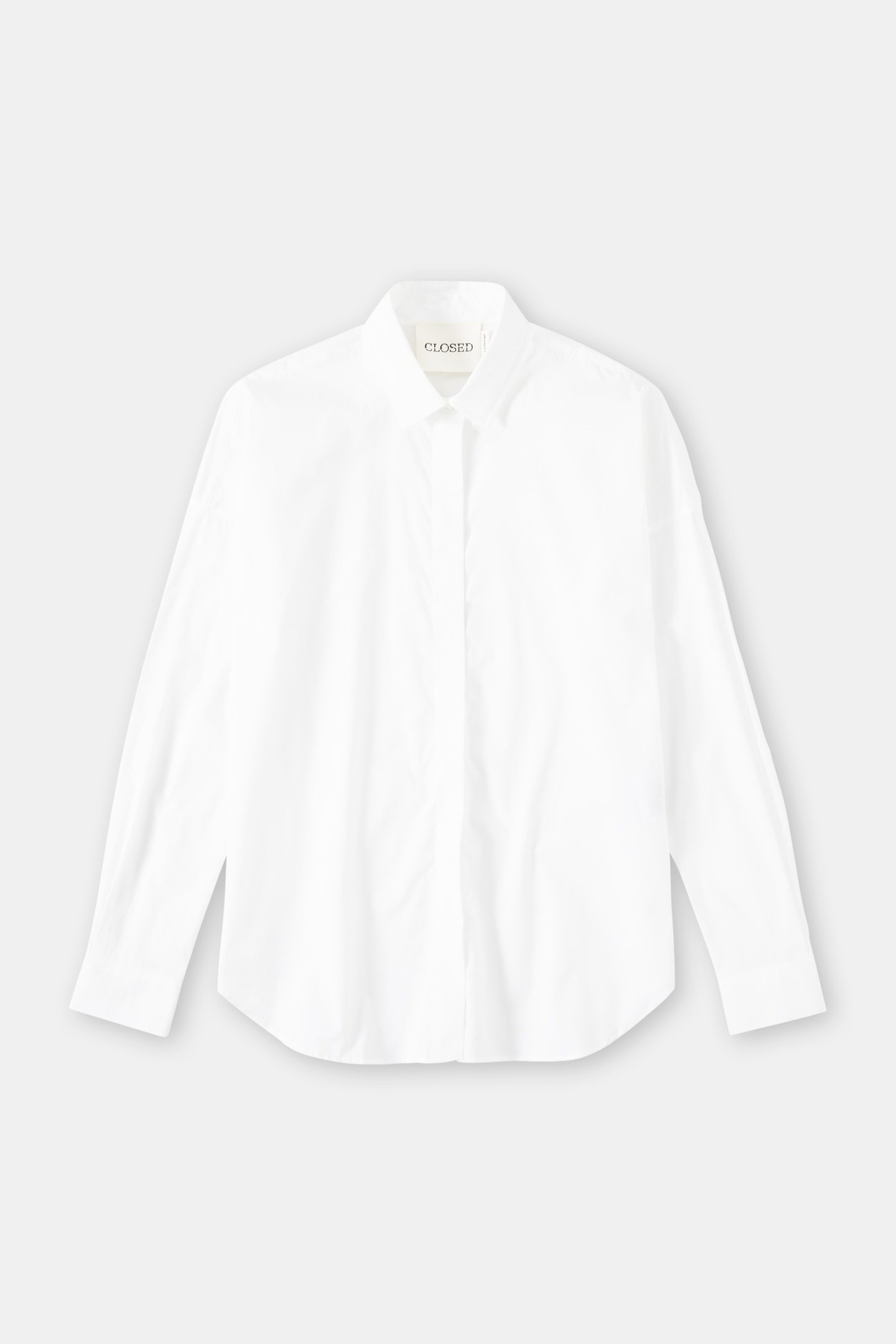 DROPPED SHOULDER BLOUSE WHITE 5