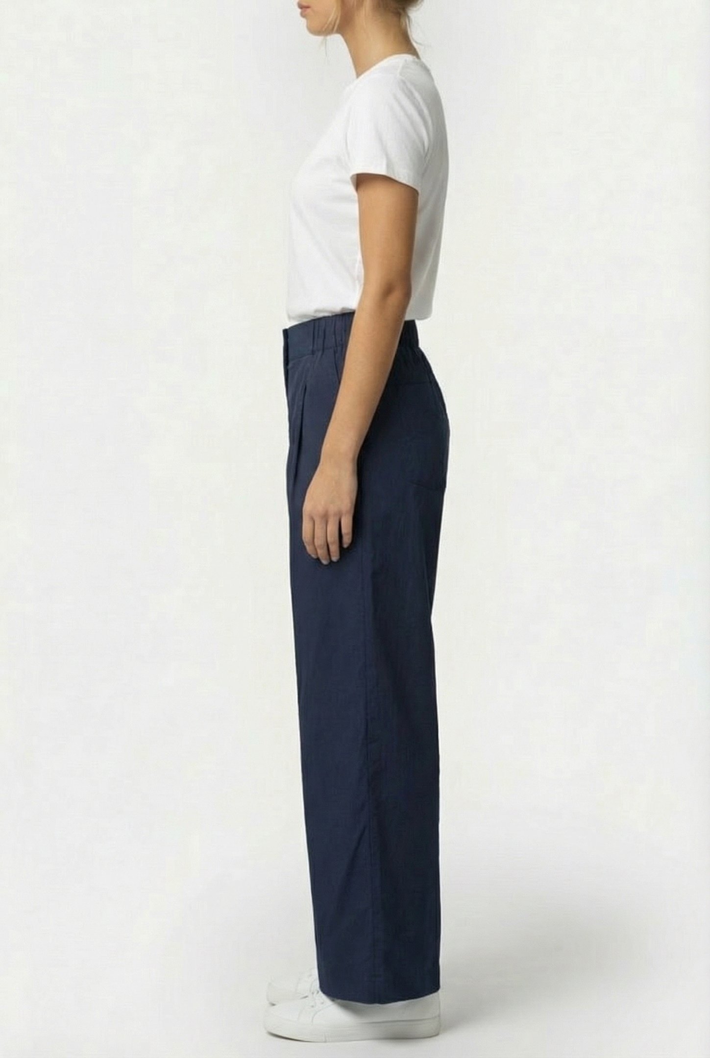 MOONFLOWER PANTS NAVY 3