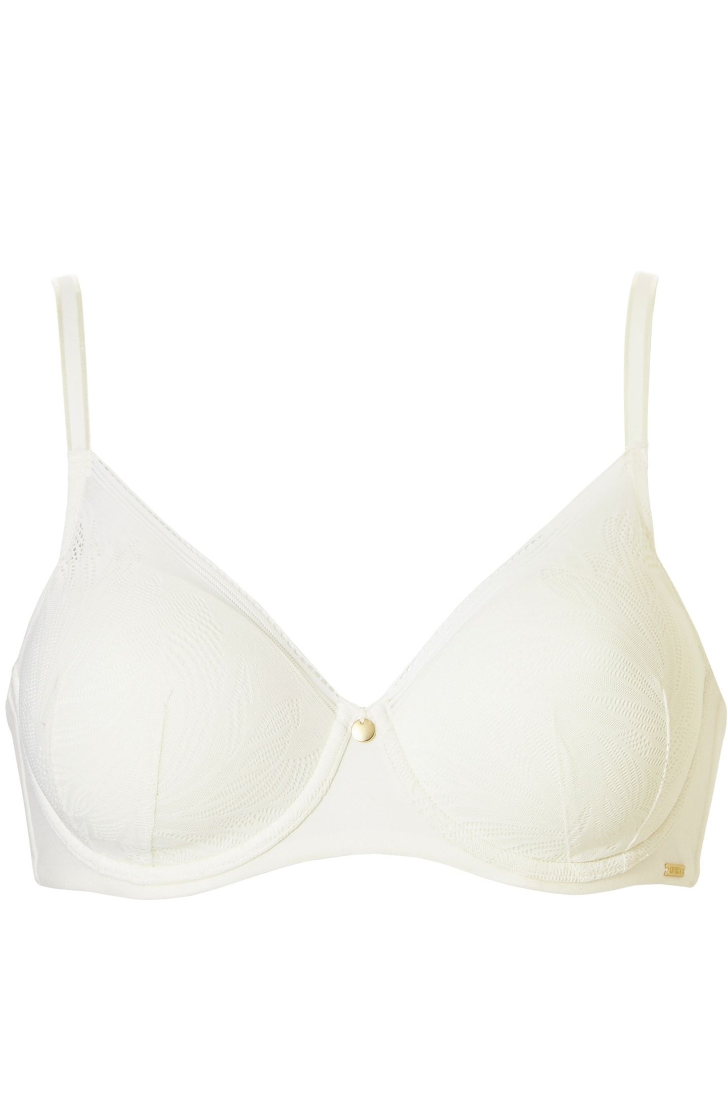 BRA TSHIRT COVERING MEMORY SOFT LACE MILK 2