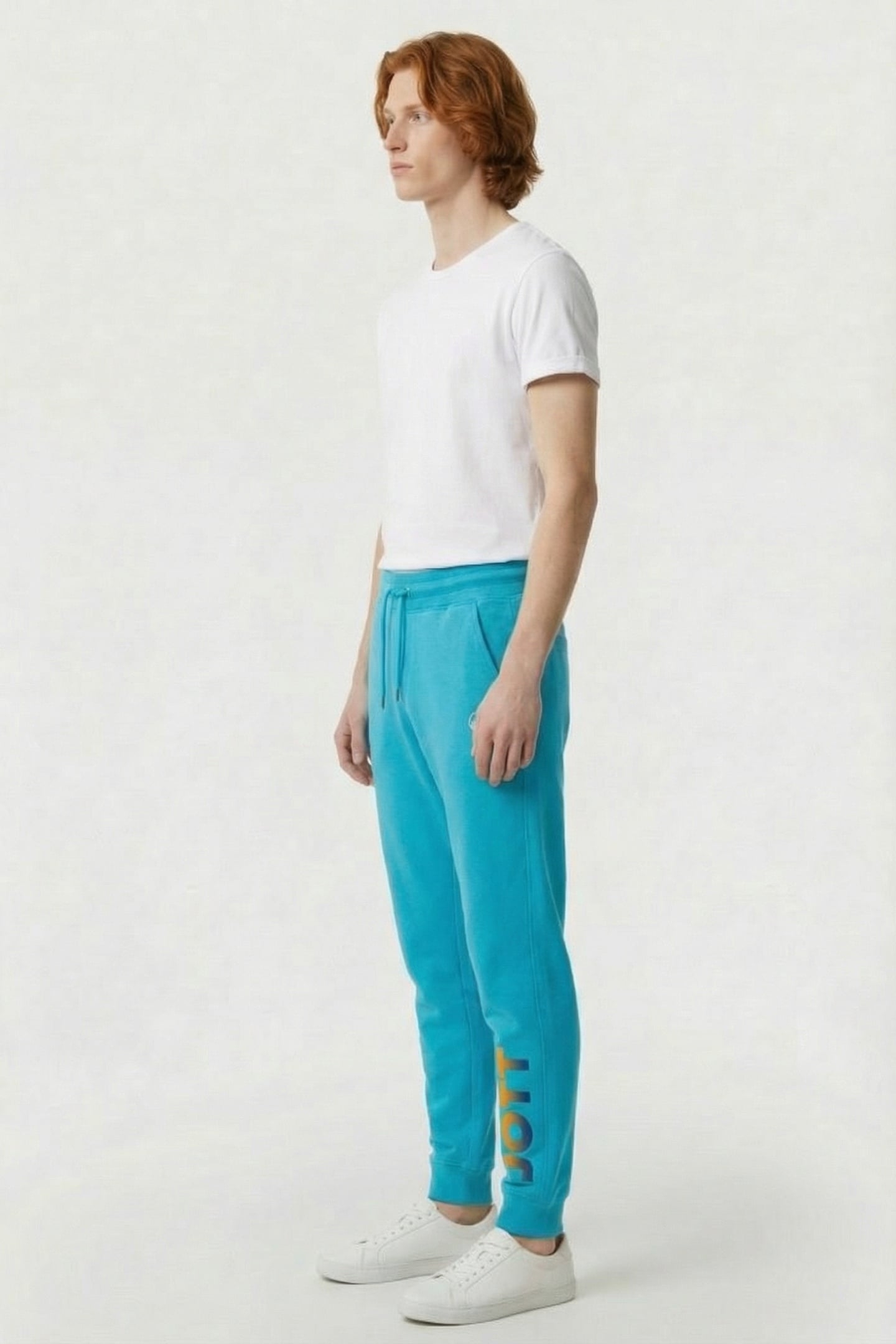 SANTIAGO LOGO PANTS SKY BLUE 3