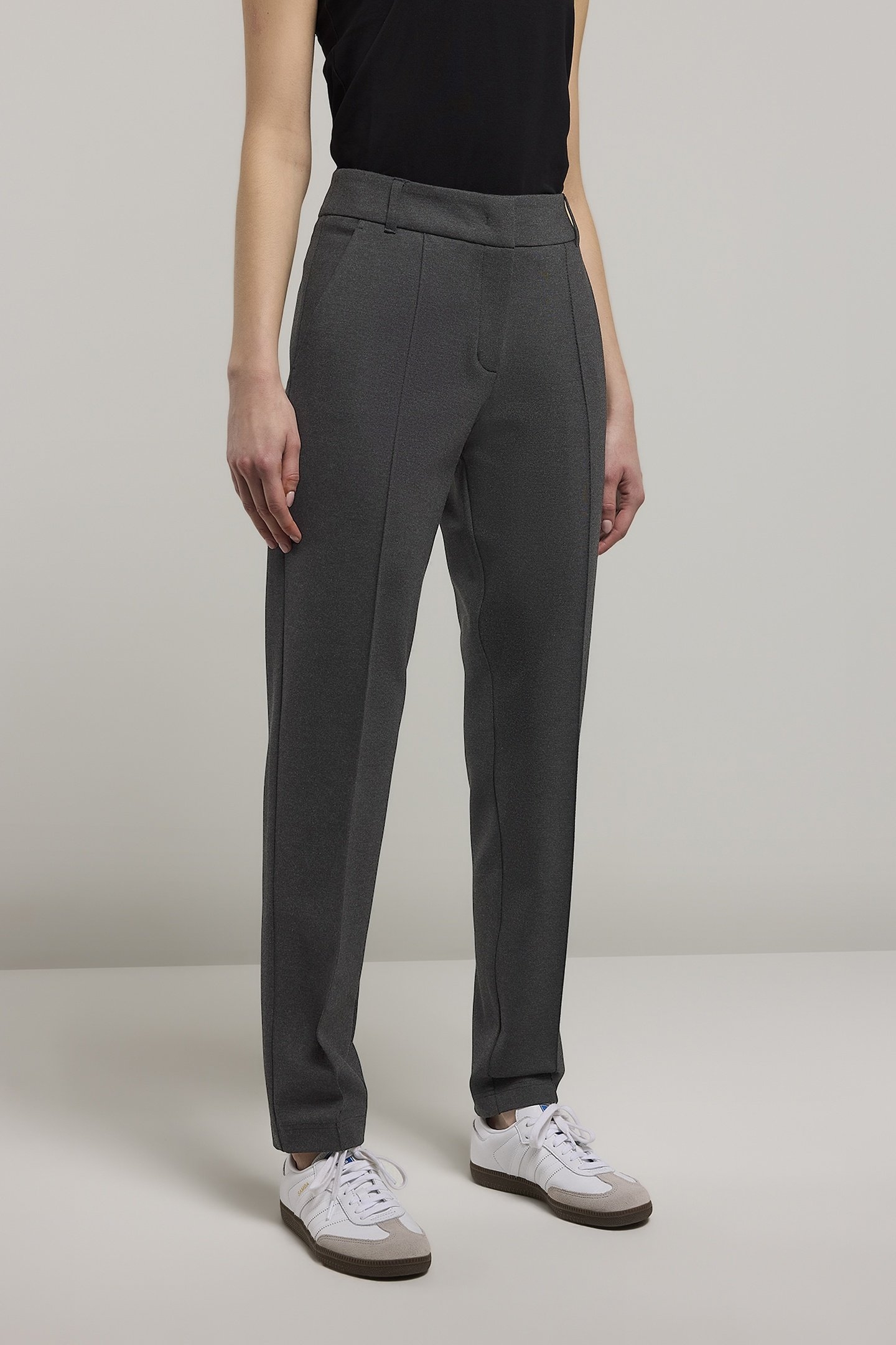 TROUSERS PUNTO MILANO MID GREY 2