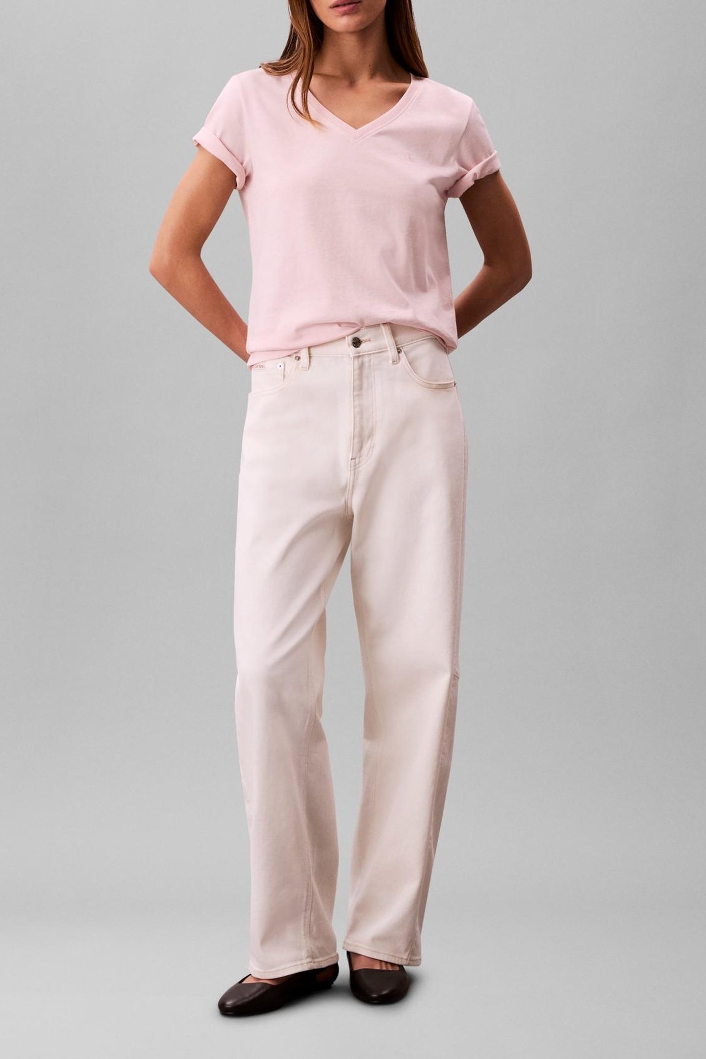 ARCHIVE JERSEY V-NECK TEE POTPOURRI 2