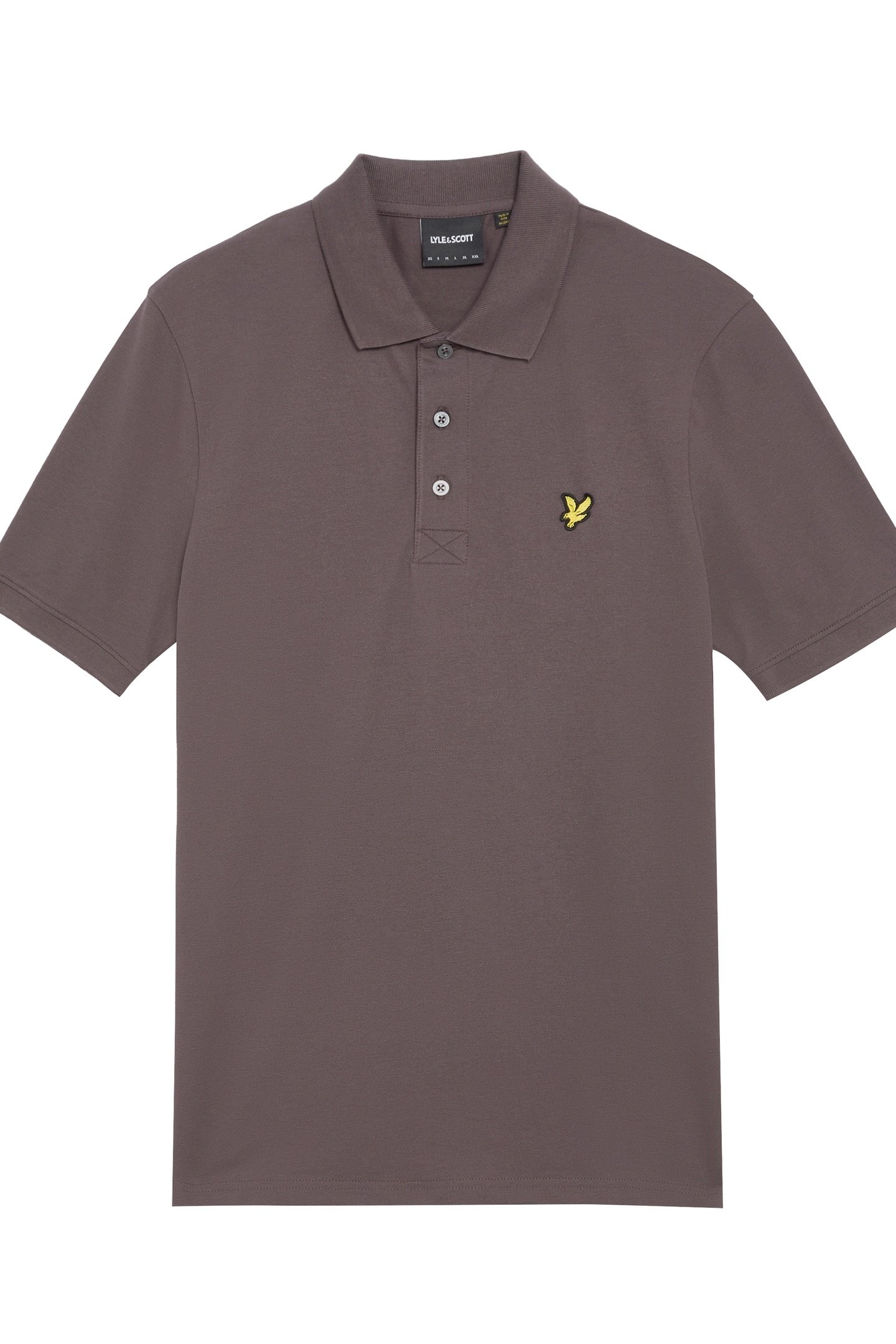PLAIN POLO SHIRT ESPRESSO 4