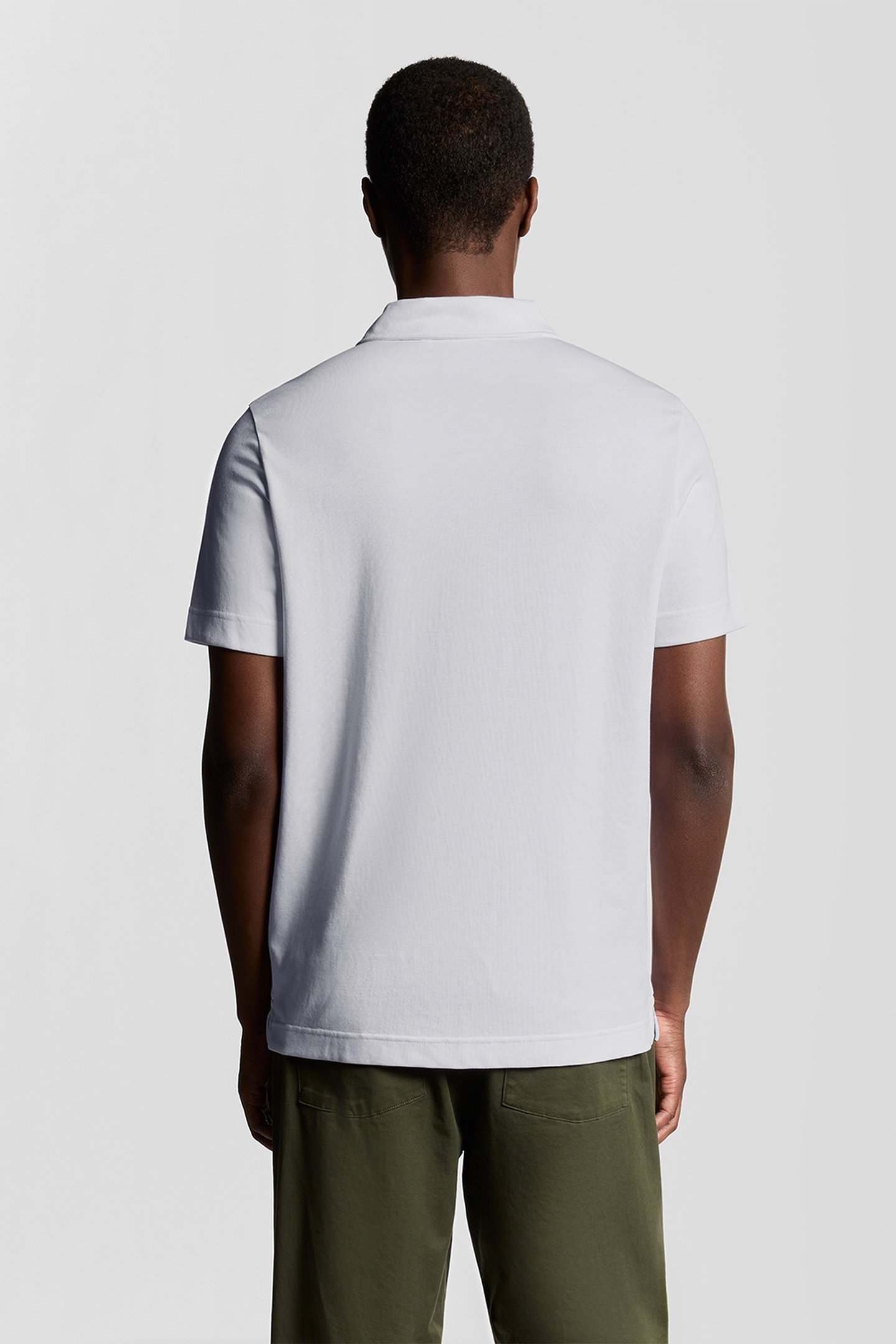 INTERLOCK POLO SHIRT WHITE 3