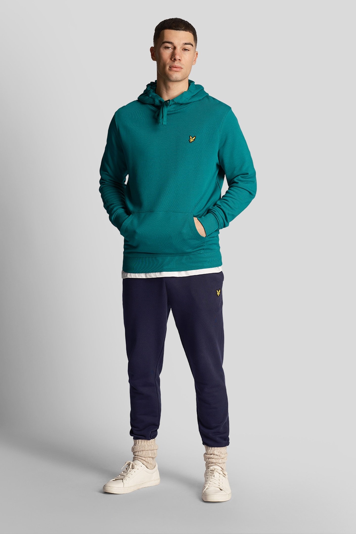 PULLOVER HOODIE COURT GREEN 1