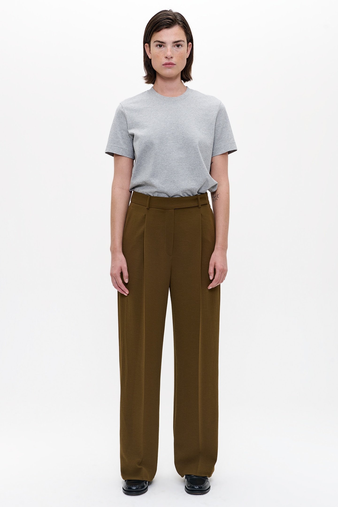 FLOWY DELMAS PANTS BRONZE 2