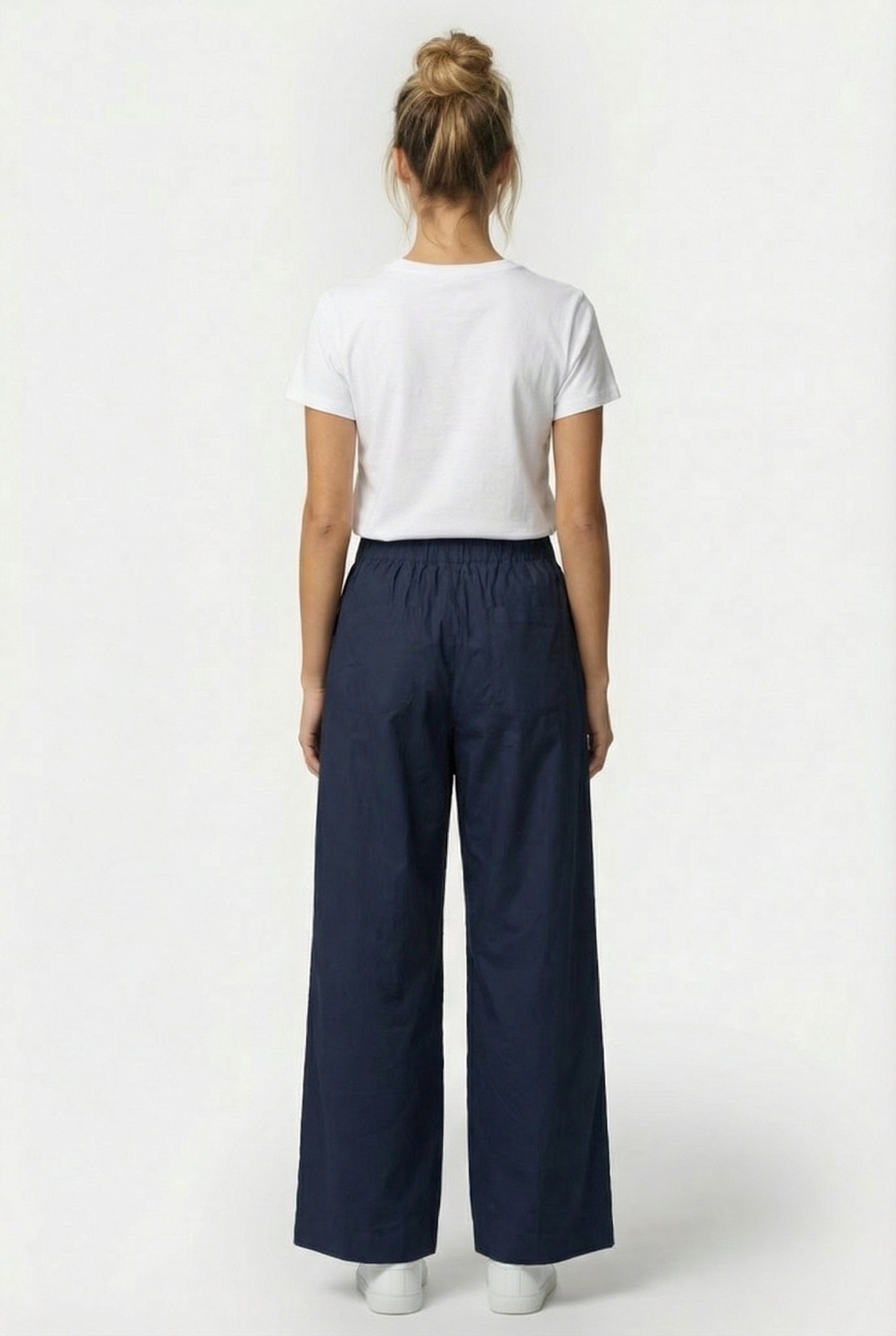 MOONFLOWER PANTS NAVY 2