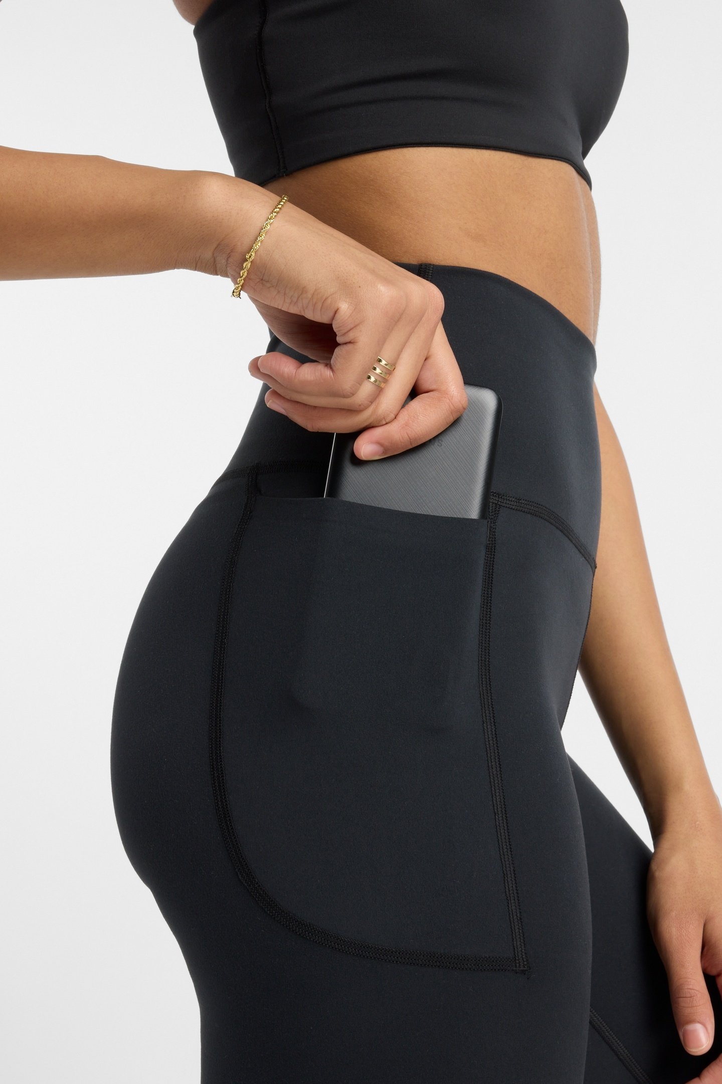 HARMONY POCKET HIGH RISE LEGGING BLACK (BK) 8