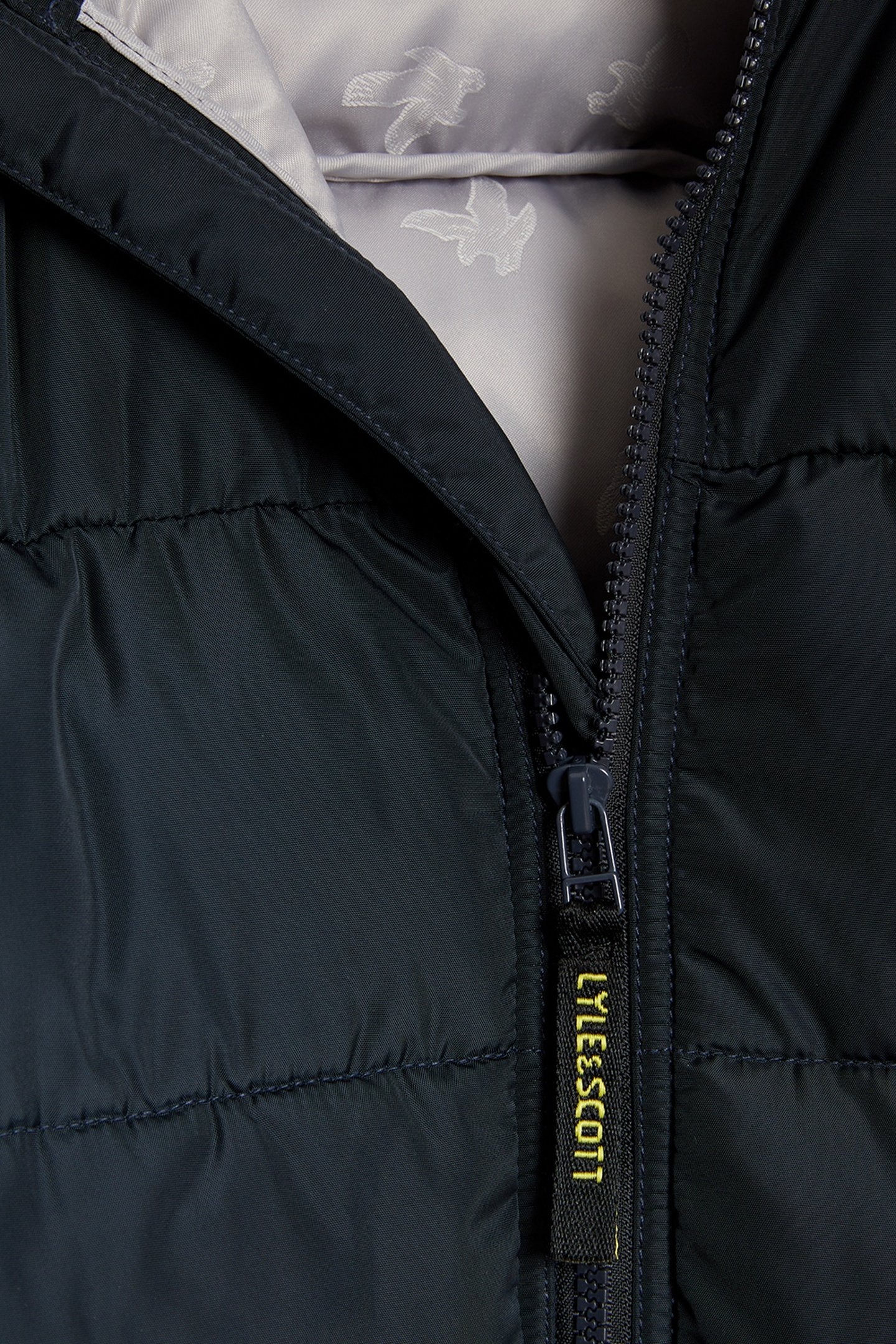 QUILTED PUFFER COAT DARK NAVY 6