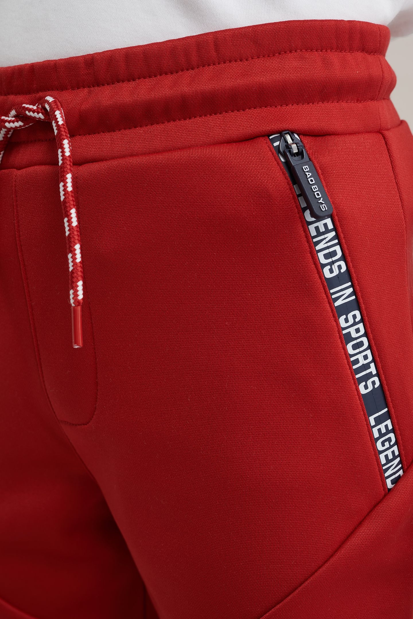JOGGING PANTS FIRE RED 4