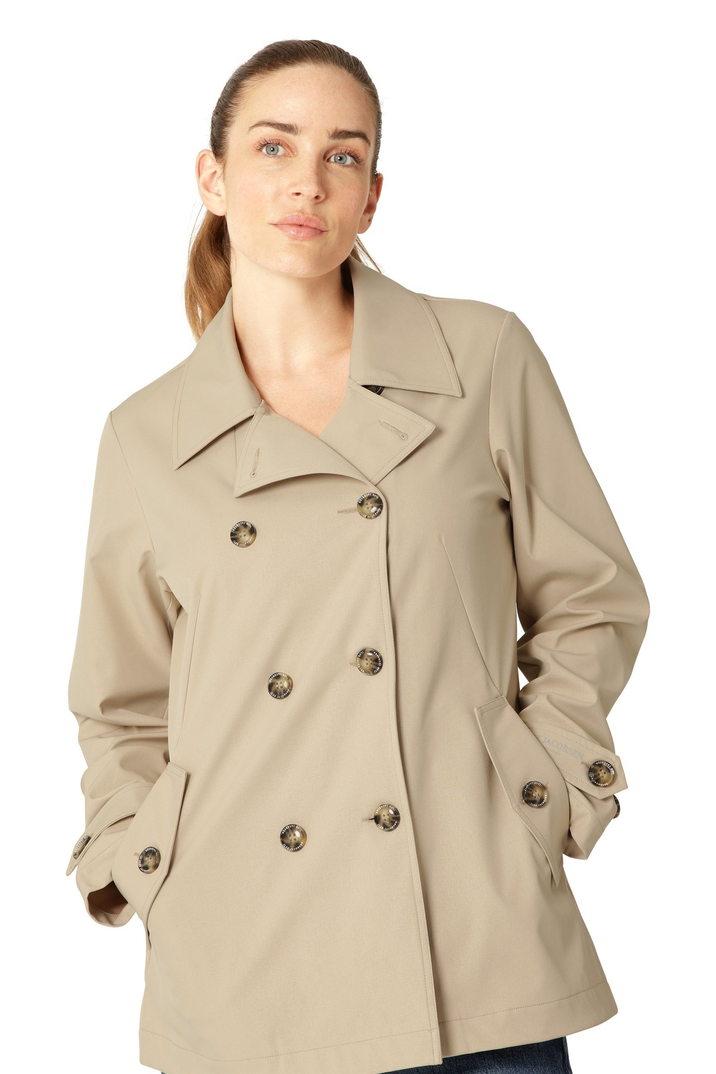 TRENCHRAIN02 RAIN JACKETS WHITE PEPPER 4