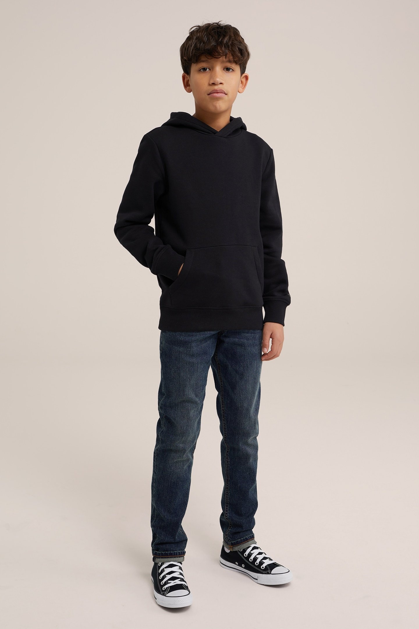 5-POCKET MID WAIST GREEN BLUE 2