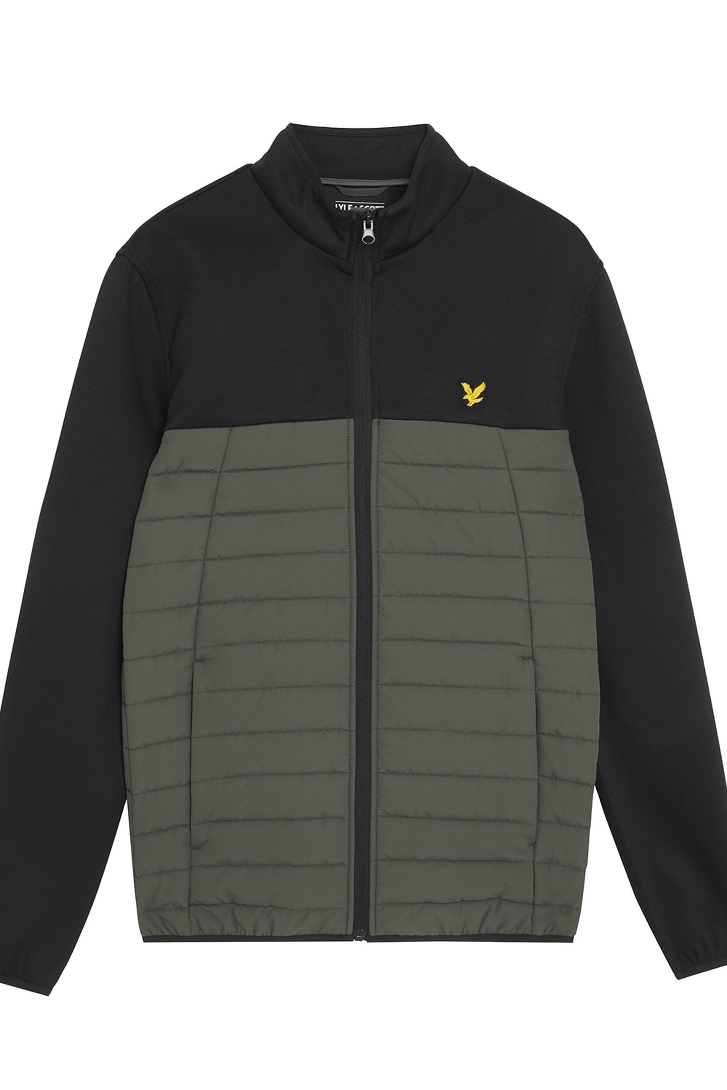 SPORTS FLEECE HYBRID JACKET JET BLACK/GRANITE 4