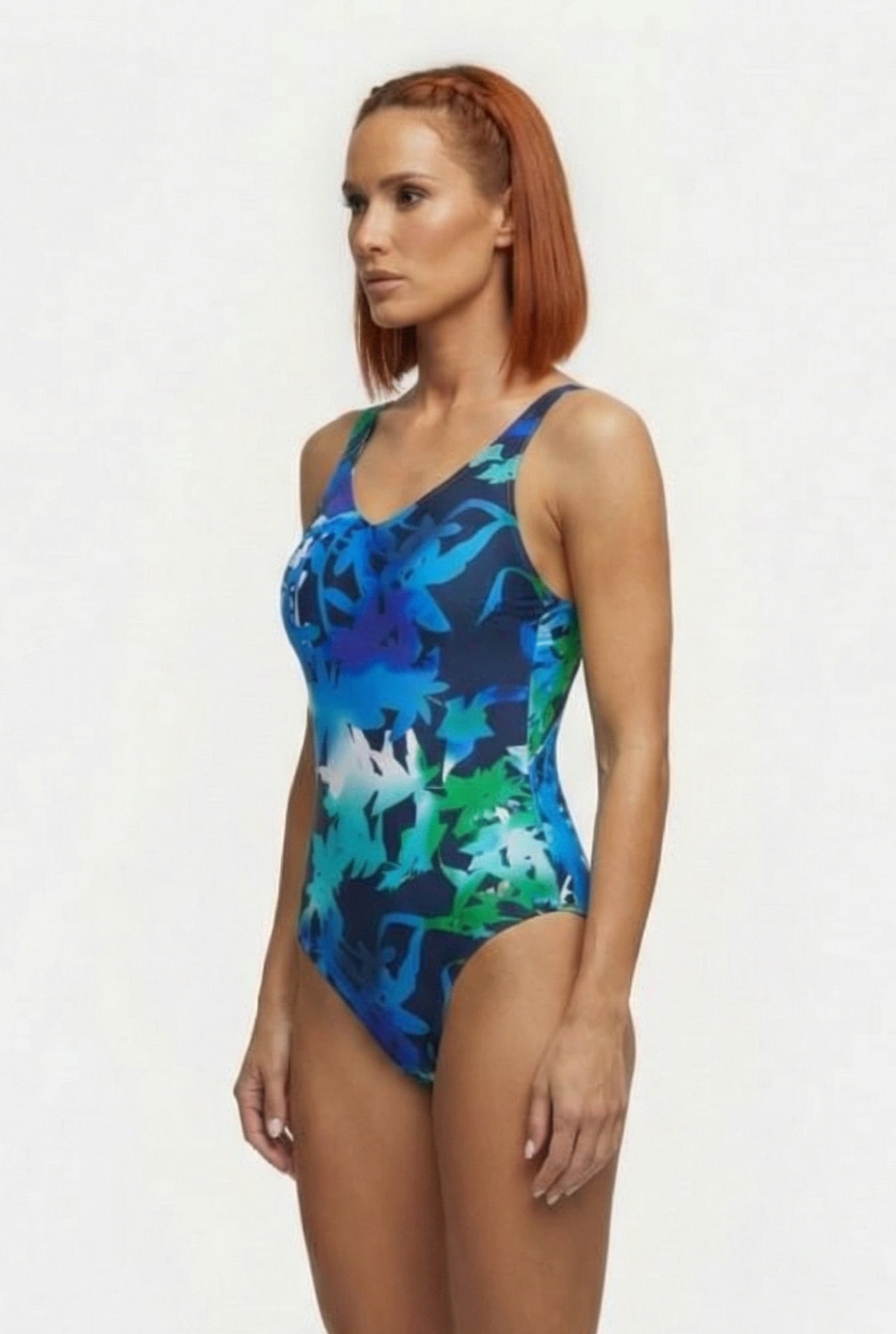 W DORIS U BACK ONE PIECE NAVY 3