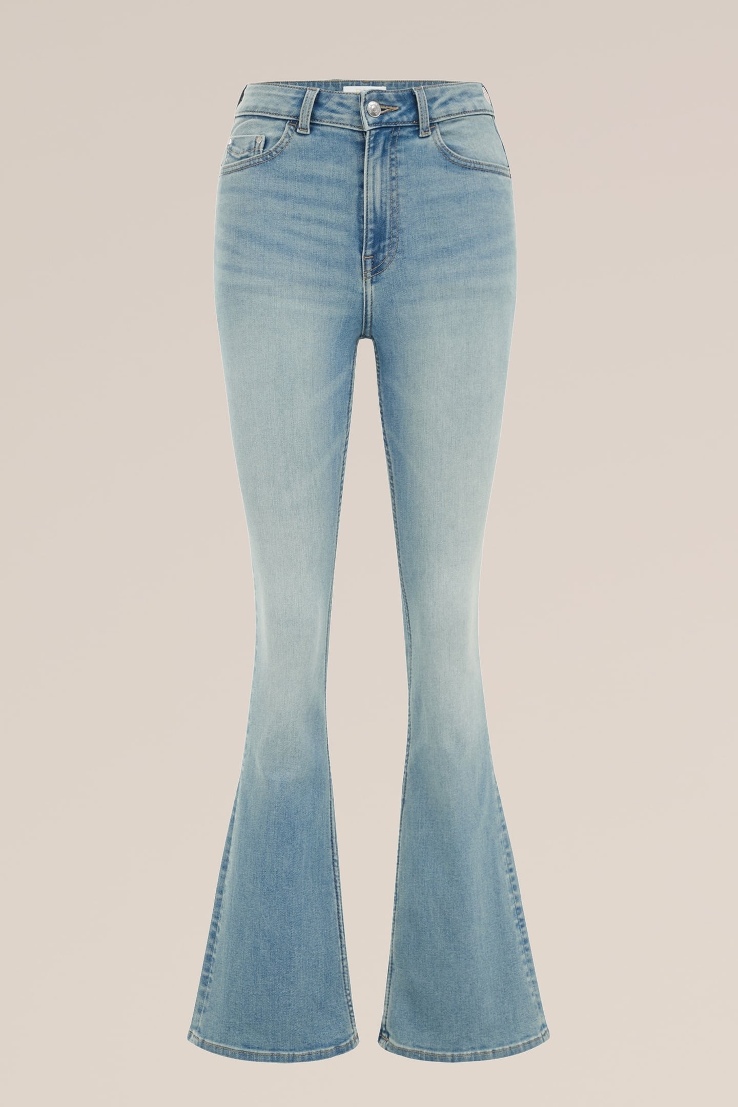 5-POCKET HIGH WAIST BRIGHT BLUE 4