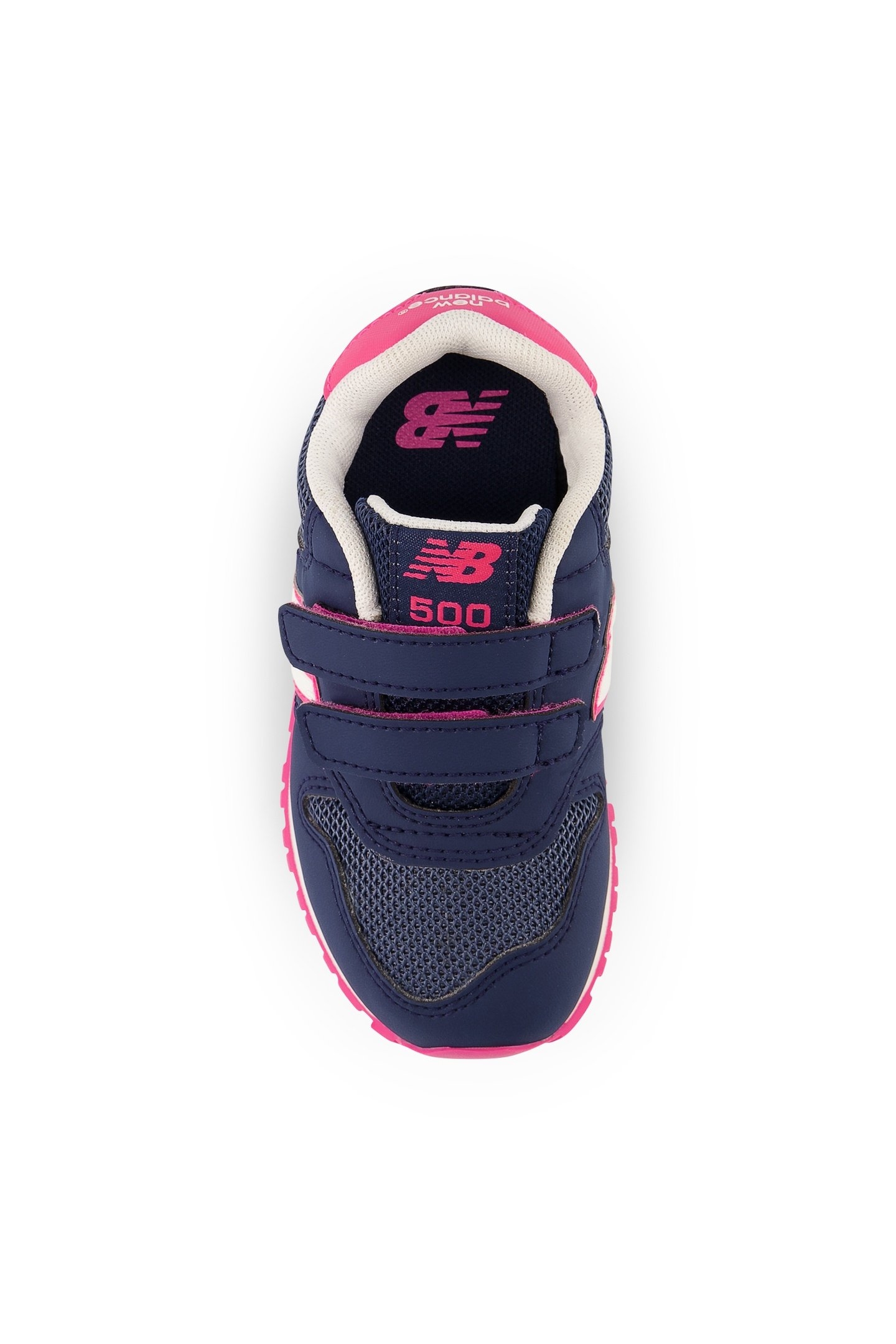 INFANT GIRLS 500 HOOK & LOOP SHOES NB NAVY 6
