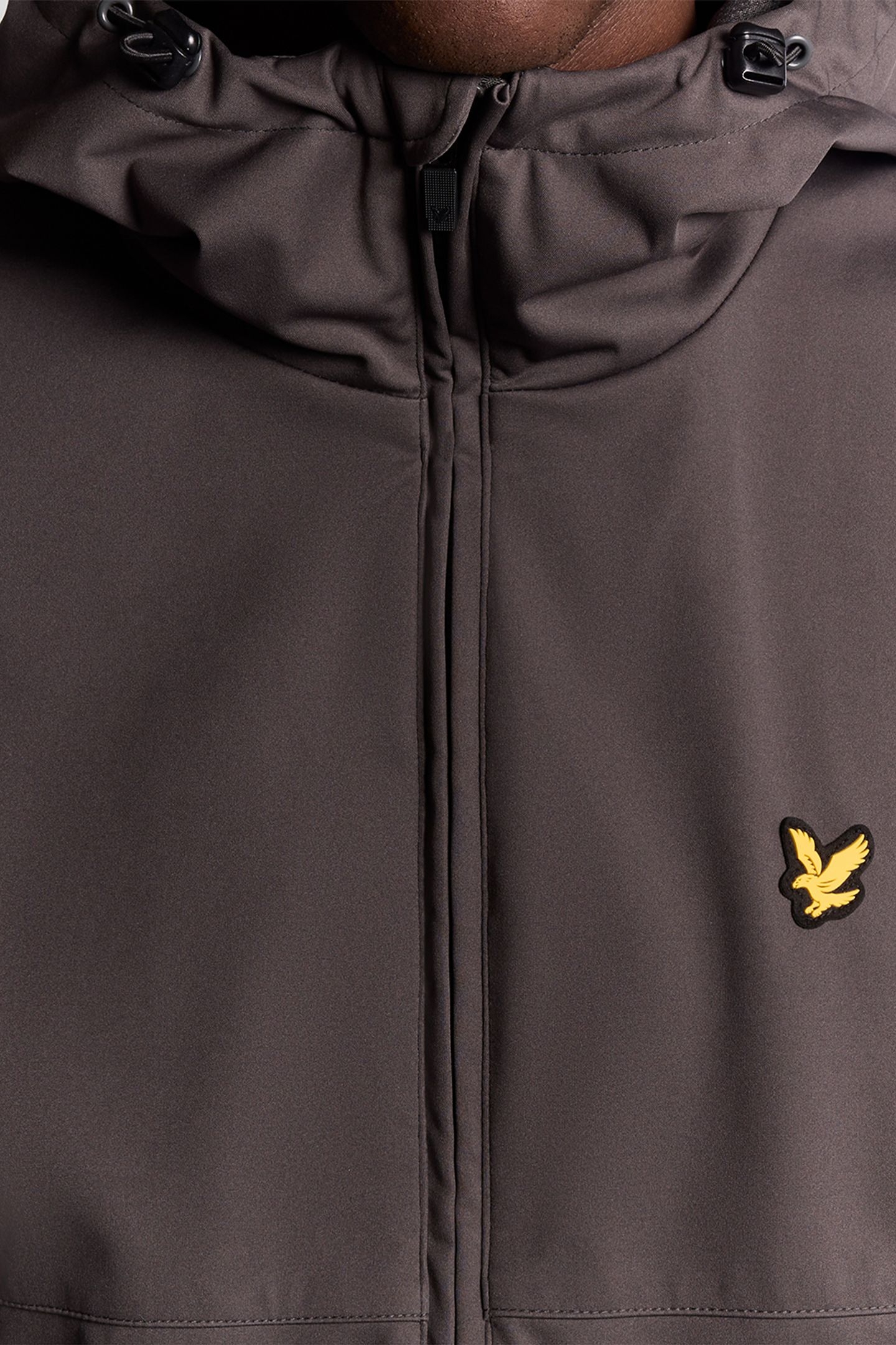 SPORTS WINDBREAKER FULL ZIP JACKET GRANITE 5