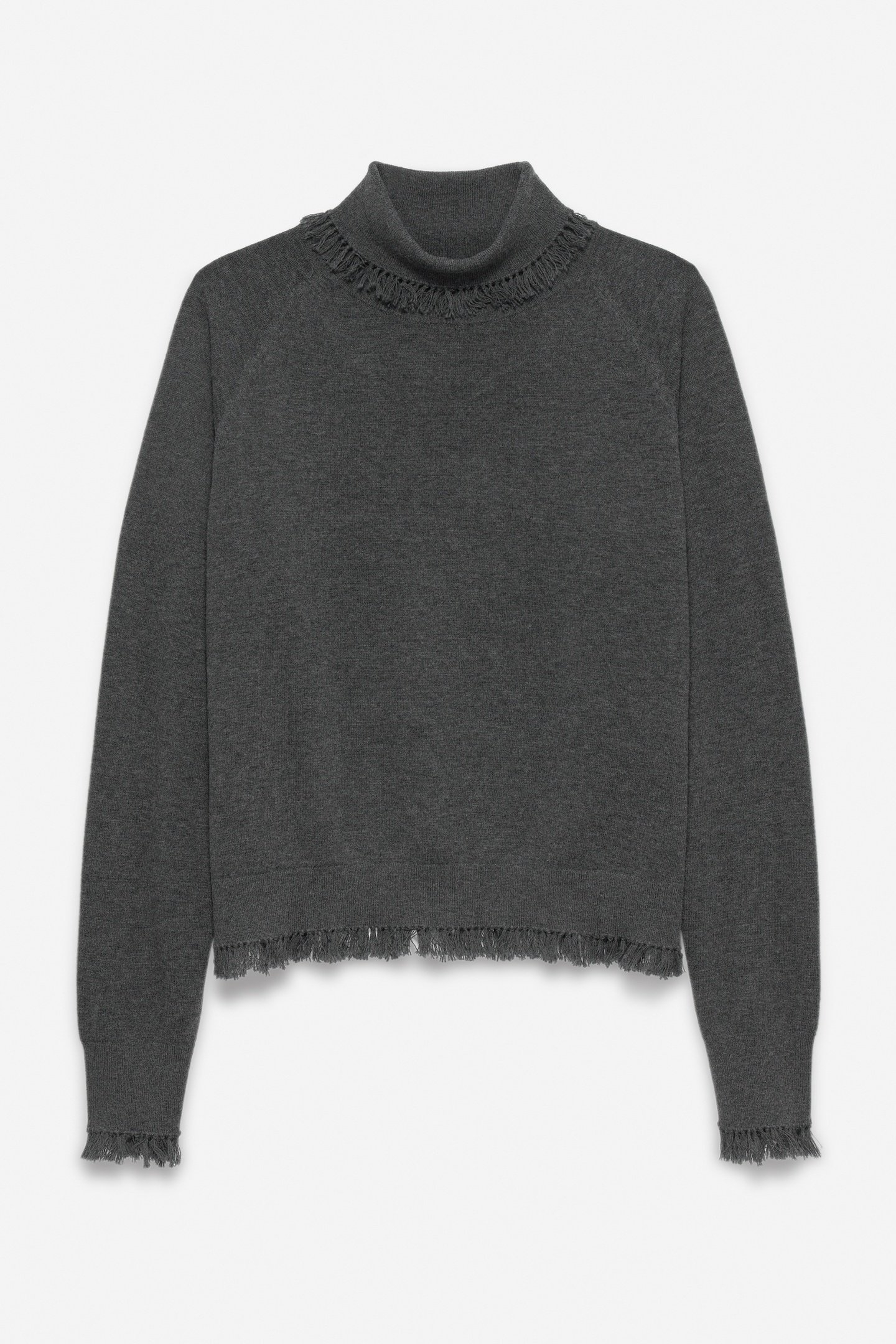 SUMAC PULLOVER DARK GREY MELANGE 4