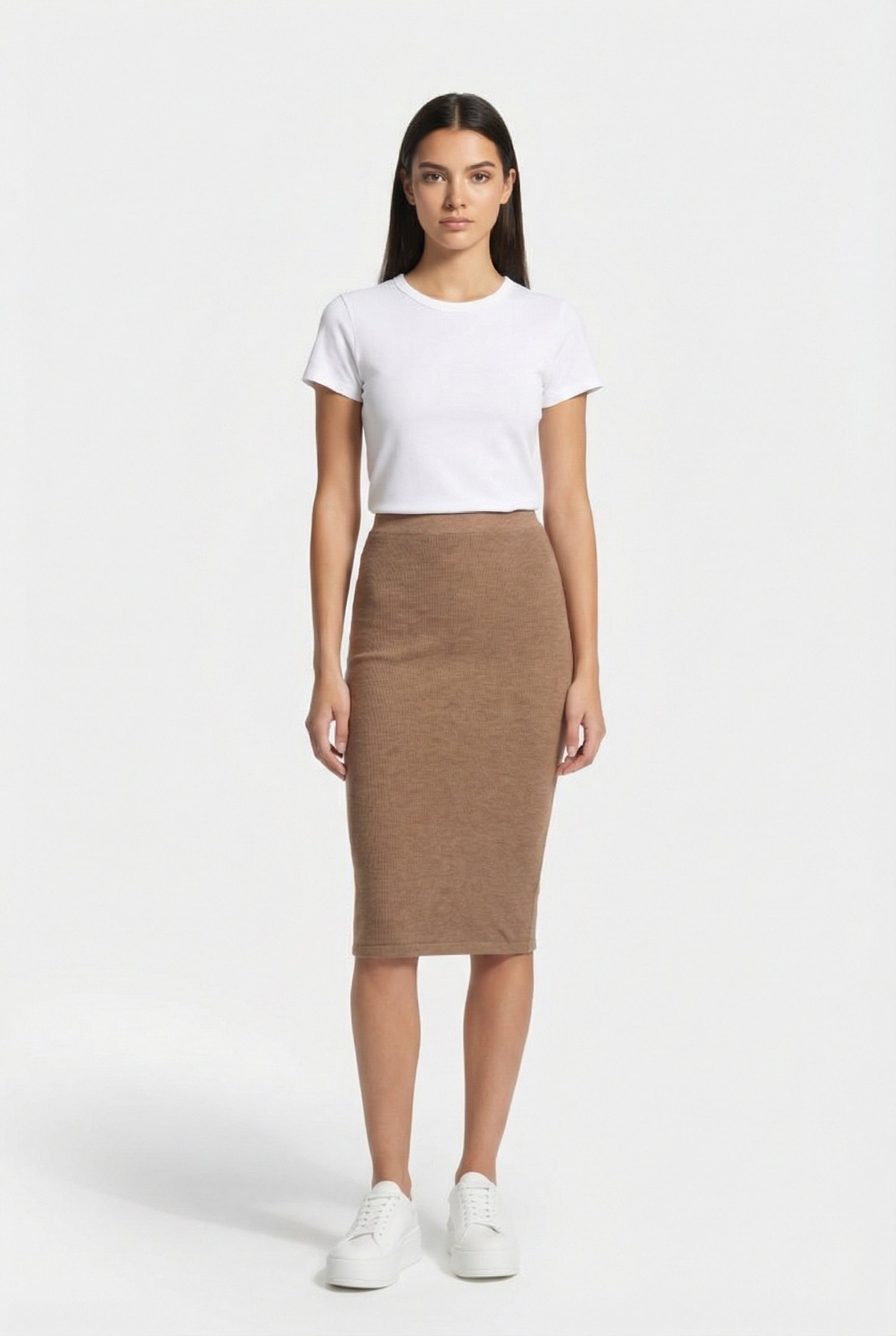 JAZZ SKIRT CARAMEL COFFEE 1