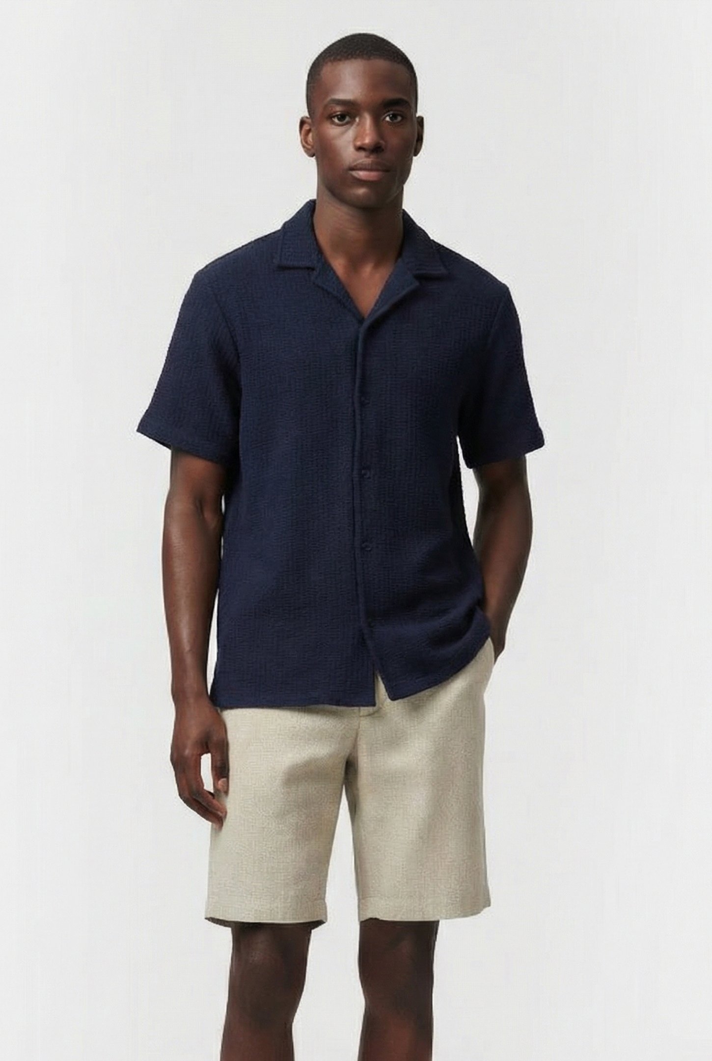 SS TUCK STITCH RELAX DARK SAPPHIRE 1