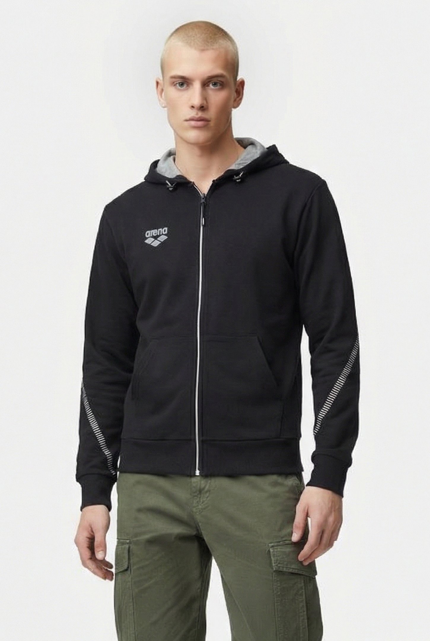 UNISEX TL HOODED JACKET BLACK 2