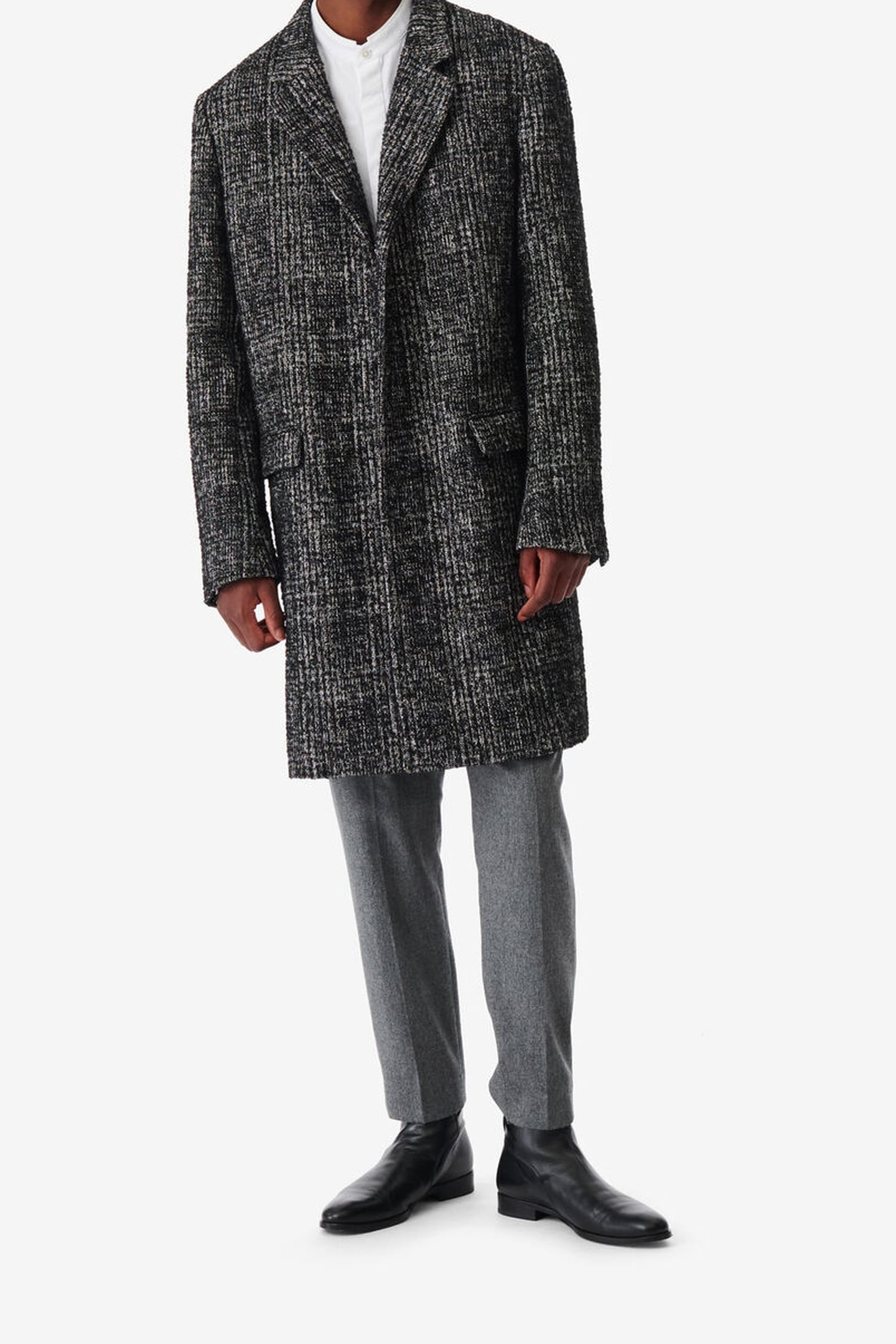 CALVON OUTERWEAR BLACK/WHITE 1