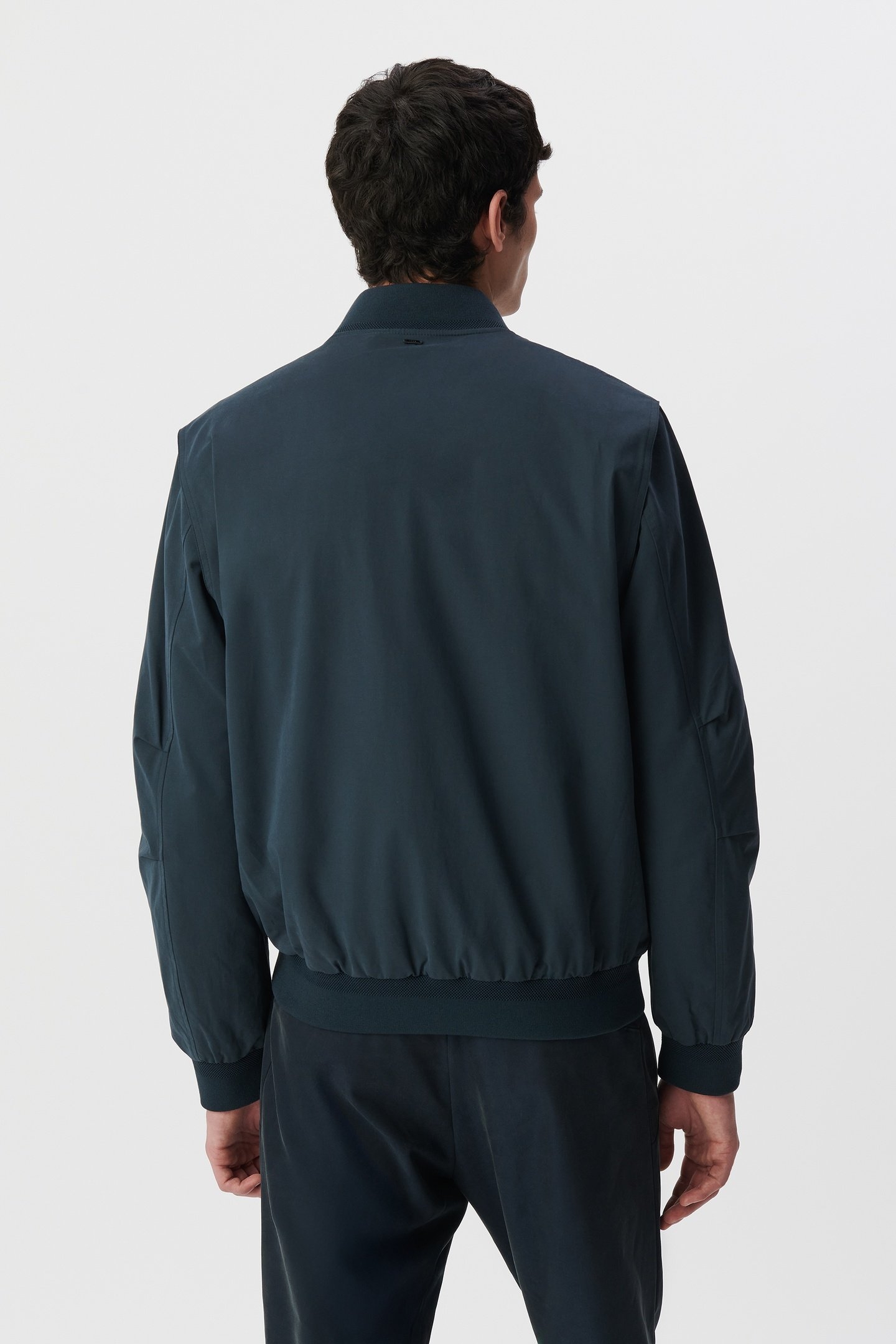 INK SOFT NYLON BOMBER JACKET 4