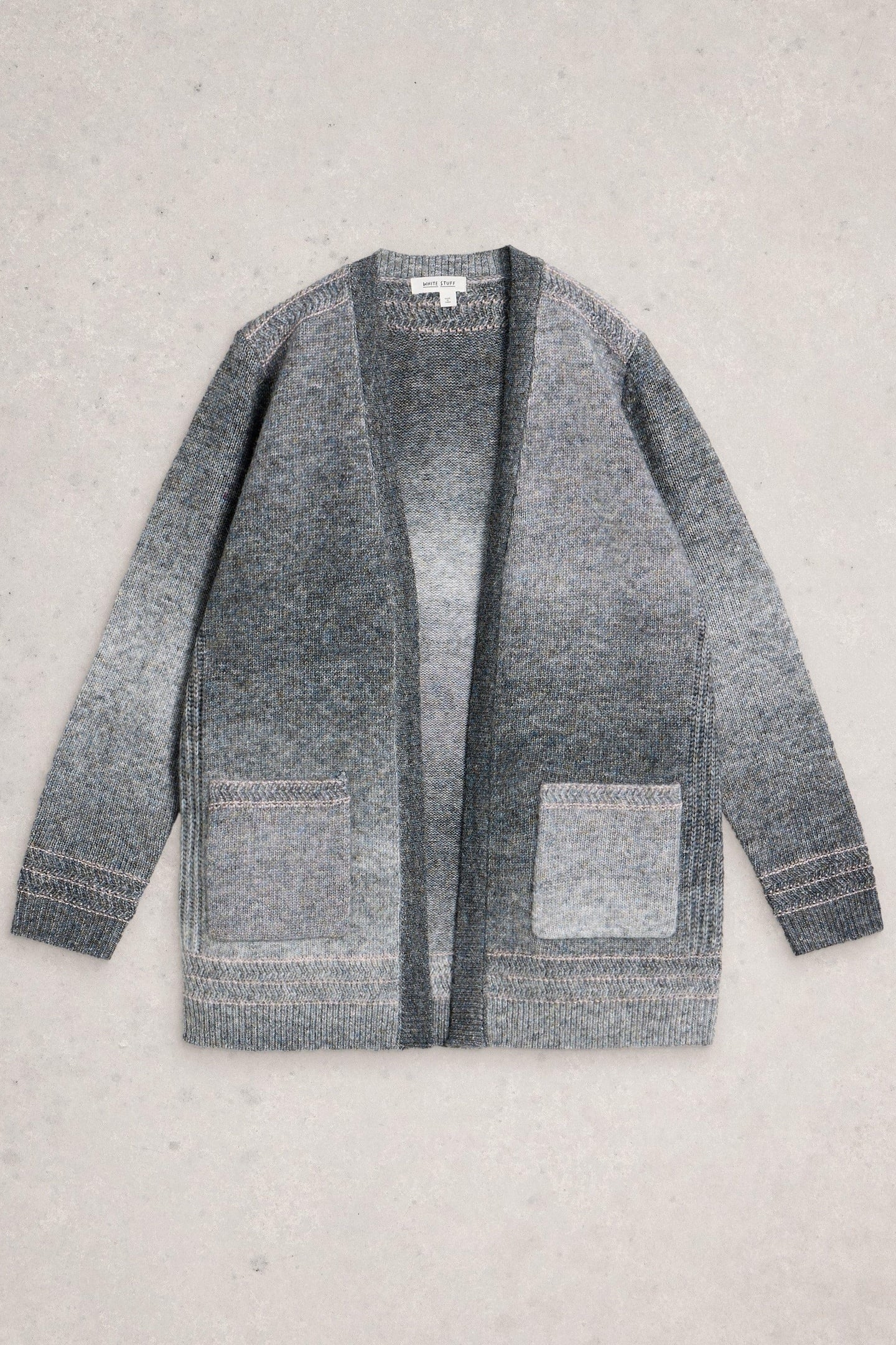 LILBET CARDI GREY MULTI 3