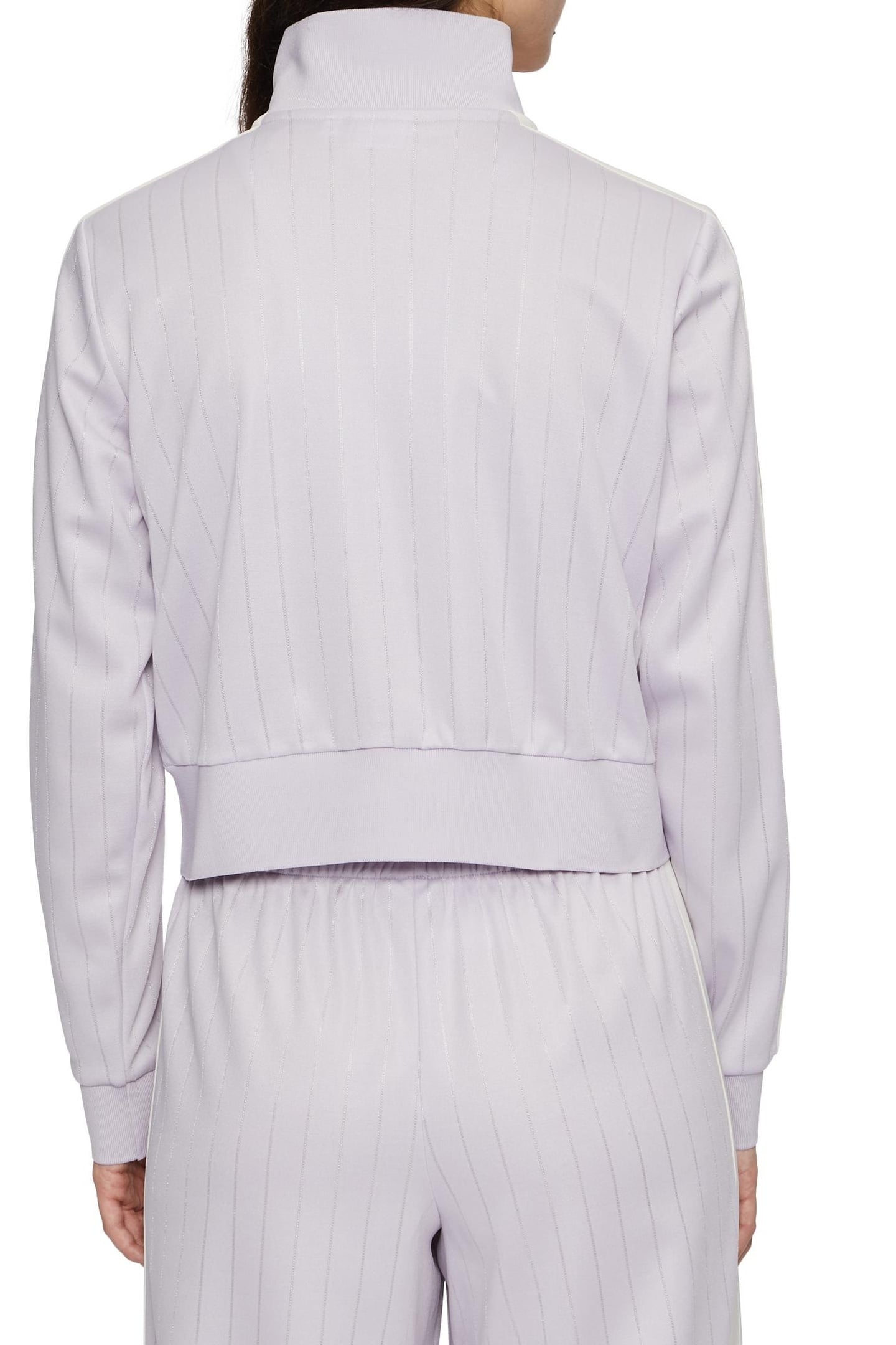 LORCE CROPPED TRACK JACKET THISTLE 3