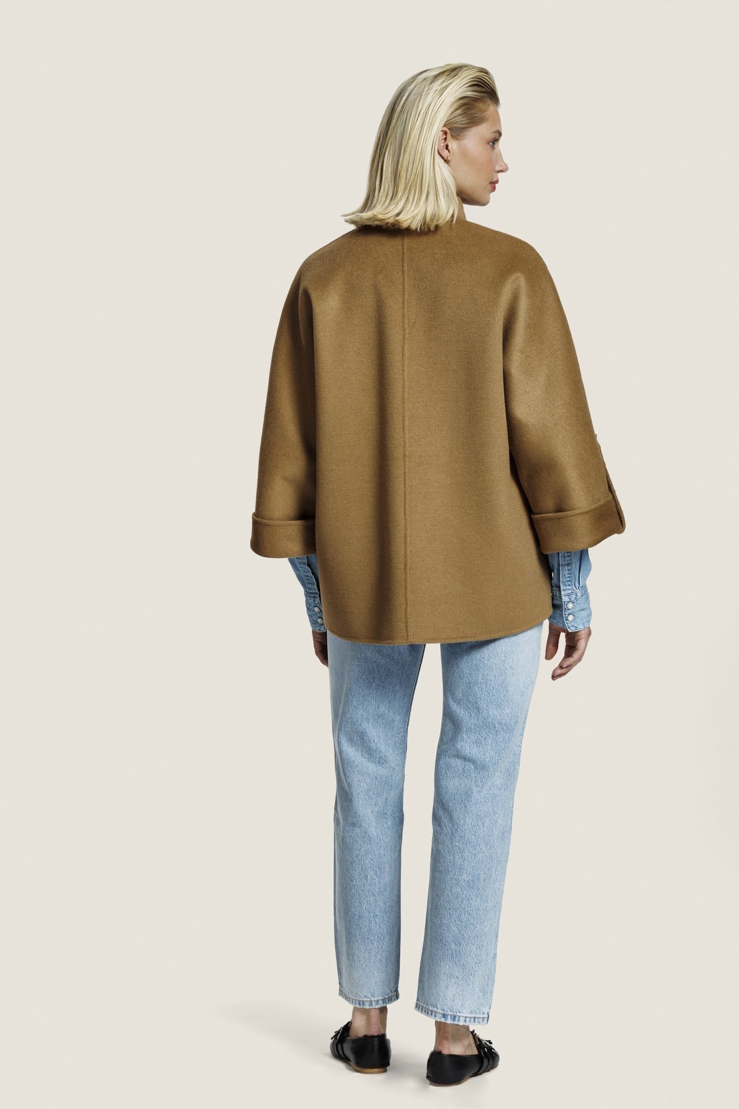 VAJEN WOOL JACKET TABACCO 3