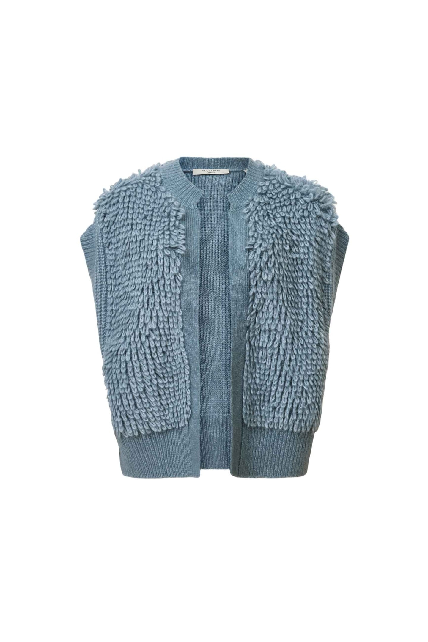 ELIAS GILET SLATE BLUE 1