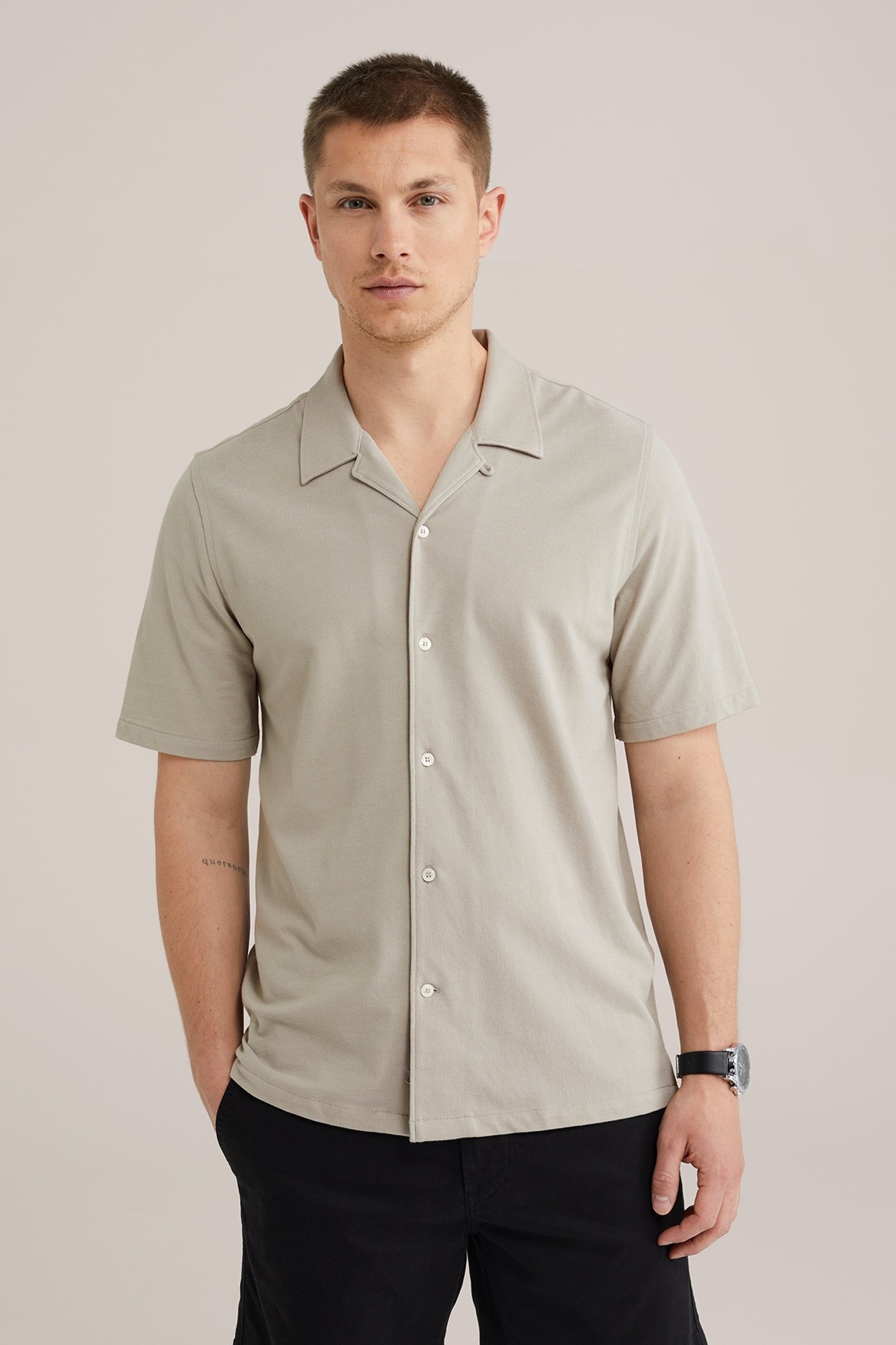 SHIRT LIGHT BROWN 1