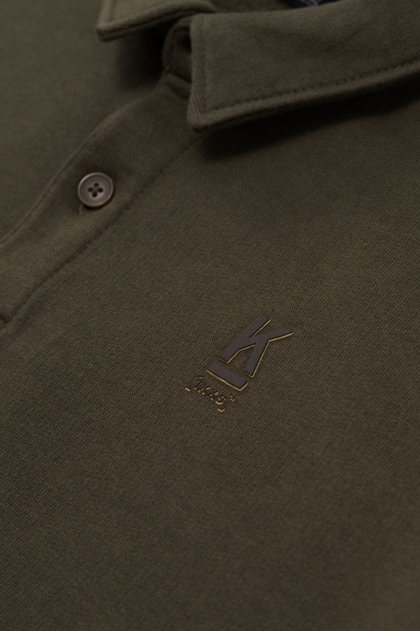 BOY'S KHAKI SWEATSHIRT WITH XL SLOGAN EMBROIDERED ON BACK 5