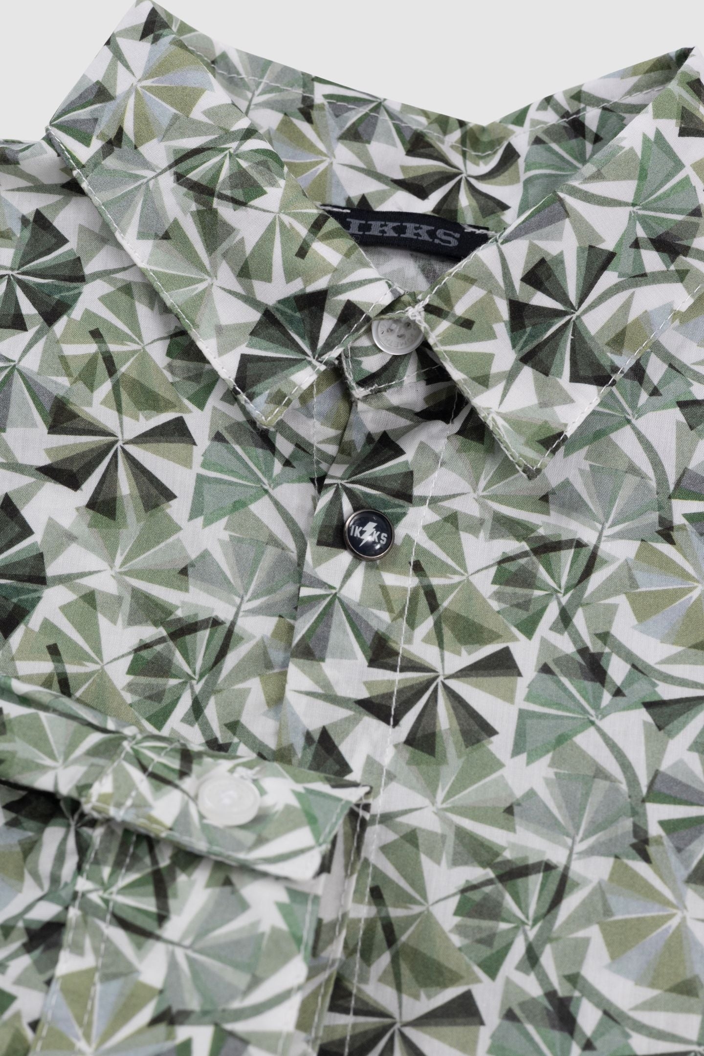 GREEN PRISM LIBERTY FABRIC SHIRT 5