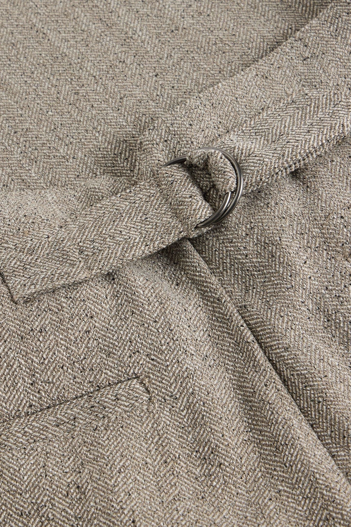 SASHA WIDE LEG TWEEDY TROUSER GREY MULTI 4