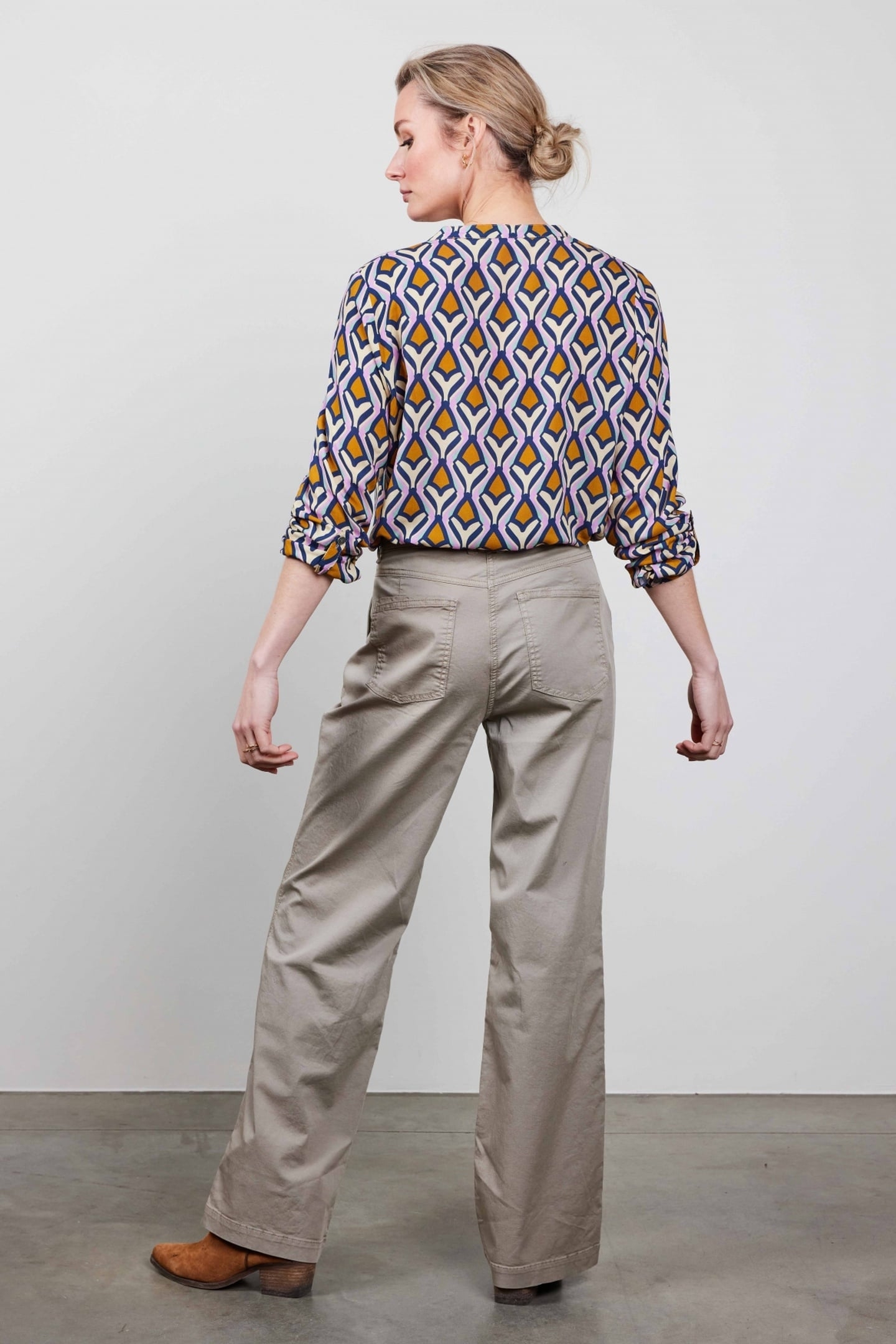 WIDE LEG PANTS ROYCE IN FALLEN ROCK 3