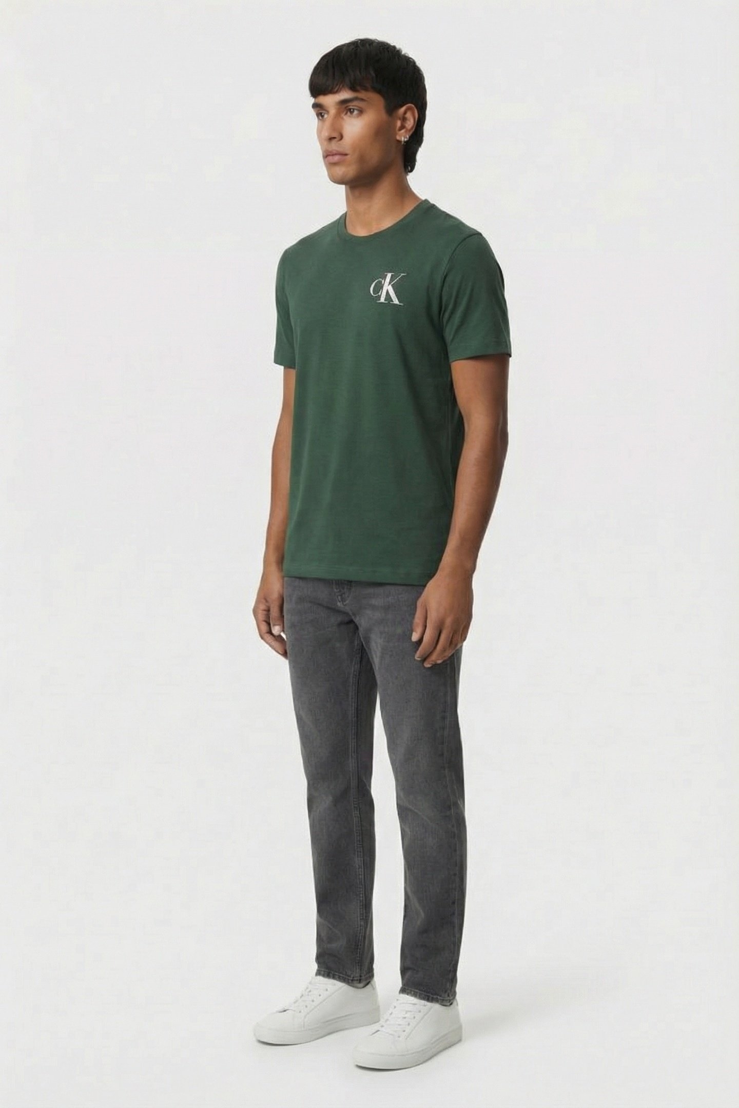 SS LEFT CHEST LOGO TEE SYCAMORE 3