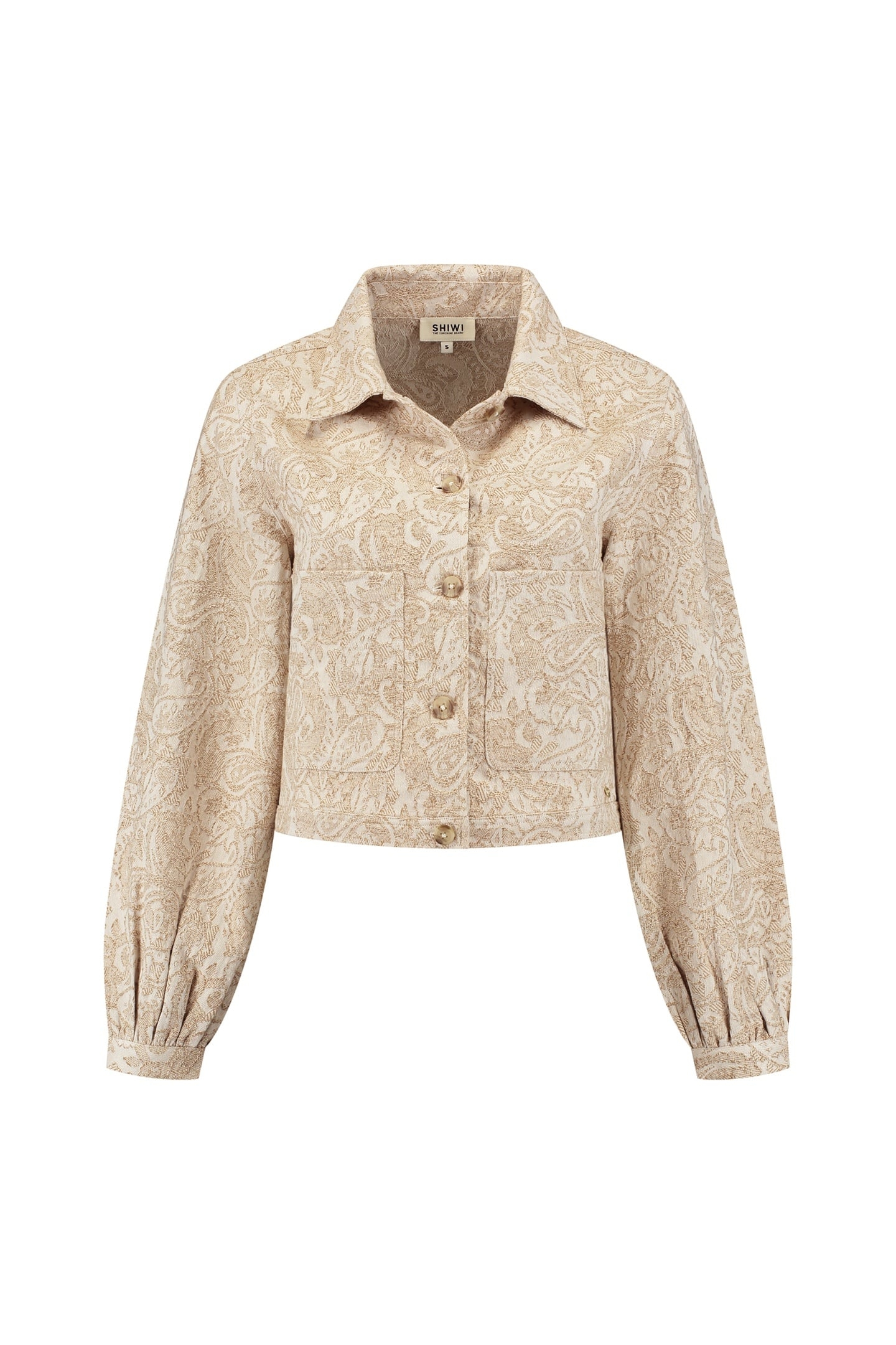 DINTHE JACKET PAISLEY JACQUARD WHITE PAISLEY JACQUARD 7