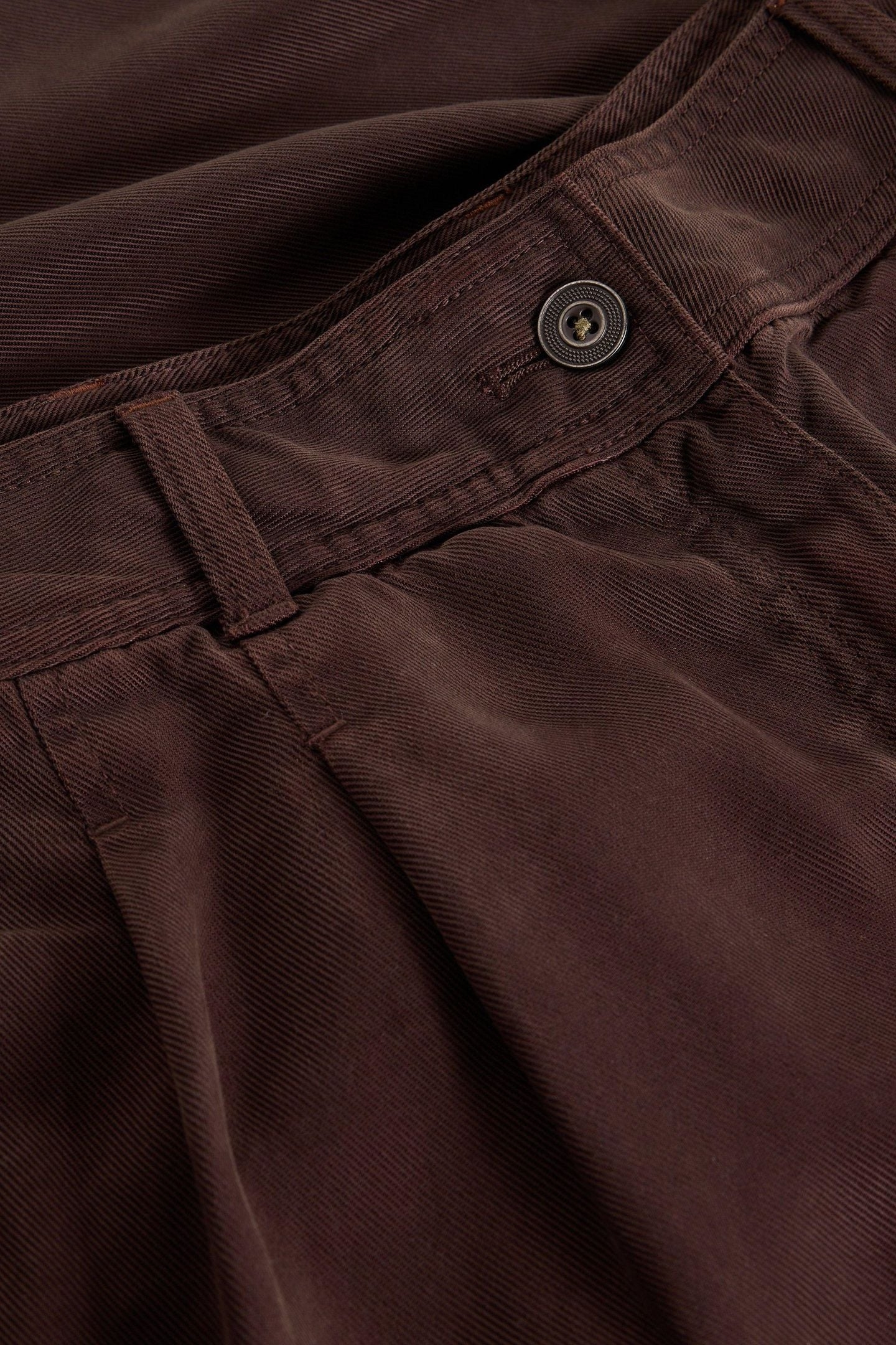 SASHA WIDE LEG TROUSER DARK BROWN 5