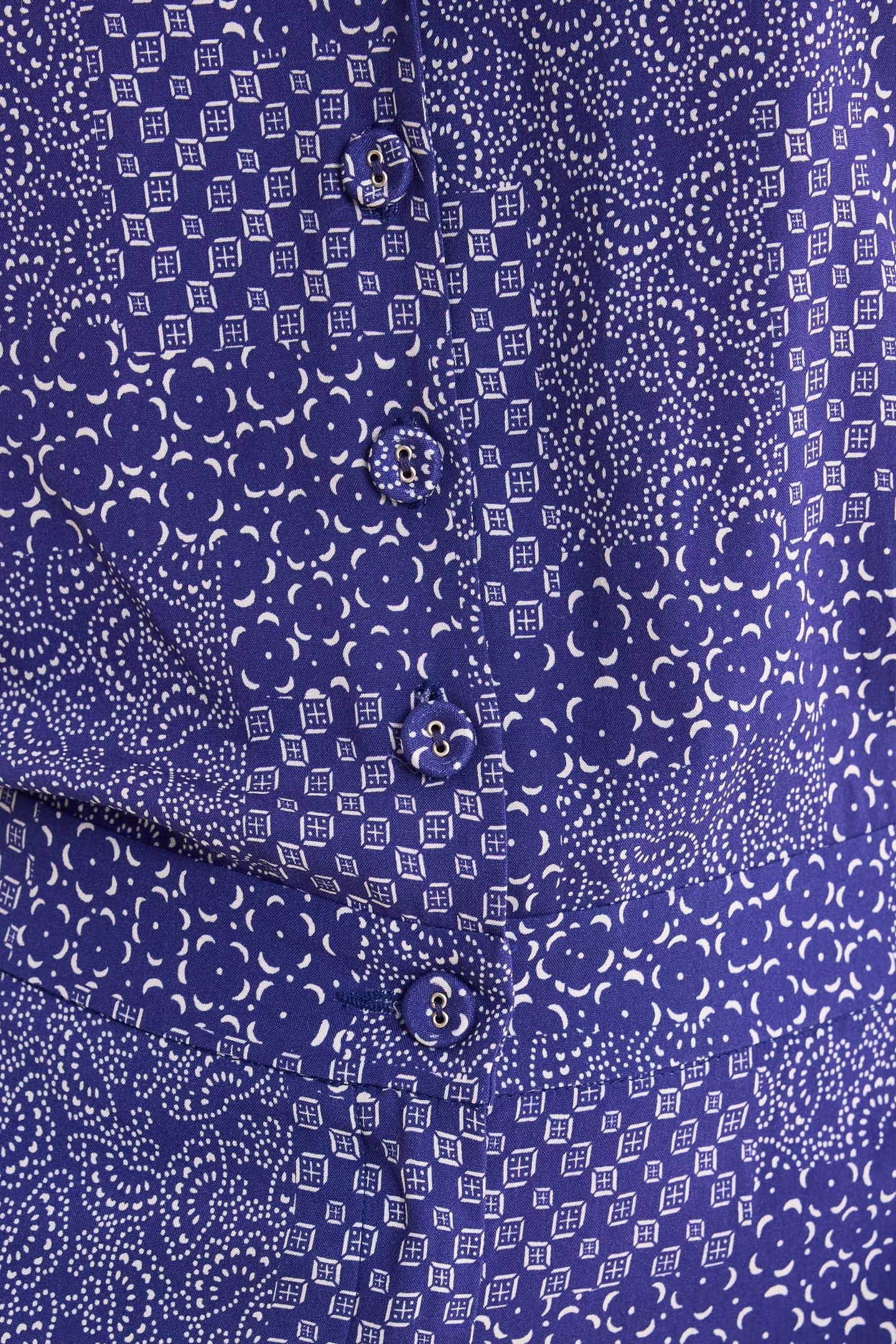 NAVY PATCHWORK GRAPHIC JUMPSUIT MARINE 7